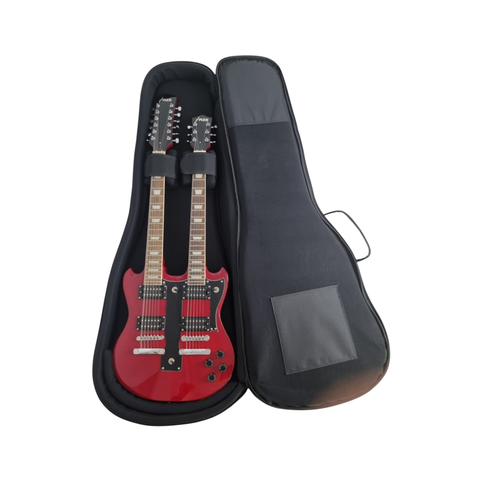 DE20PB 20mm Double Neck Guitar Padded Bag