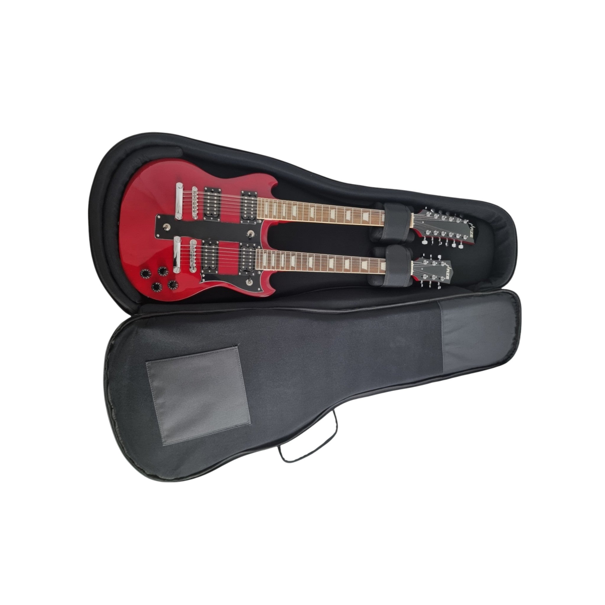 DE20PB 20mm Double Neck Guitar Padded Bag