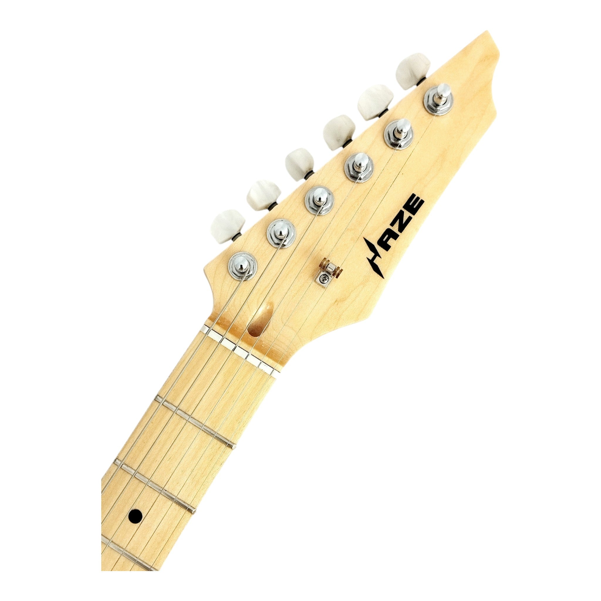 Haze FORRESTANGEL Teal Blue Electric Guitar with Floating Wilkinson Tremolo, Locking Tuners and Coil Tap