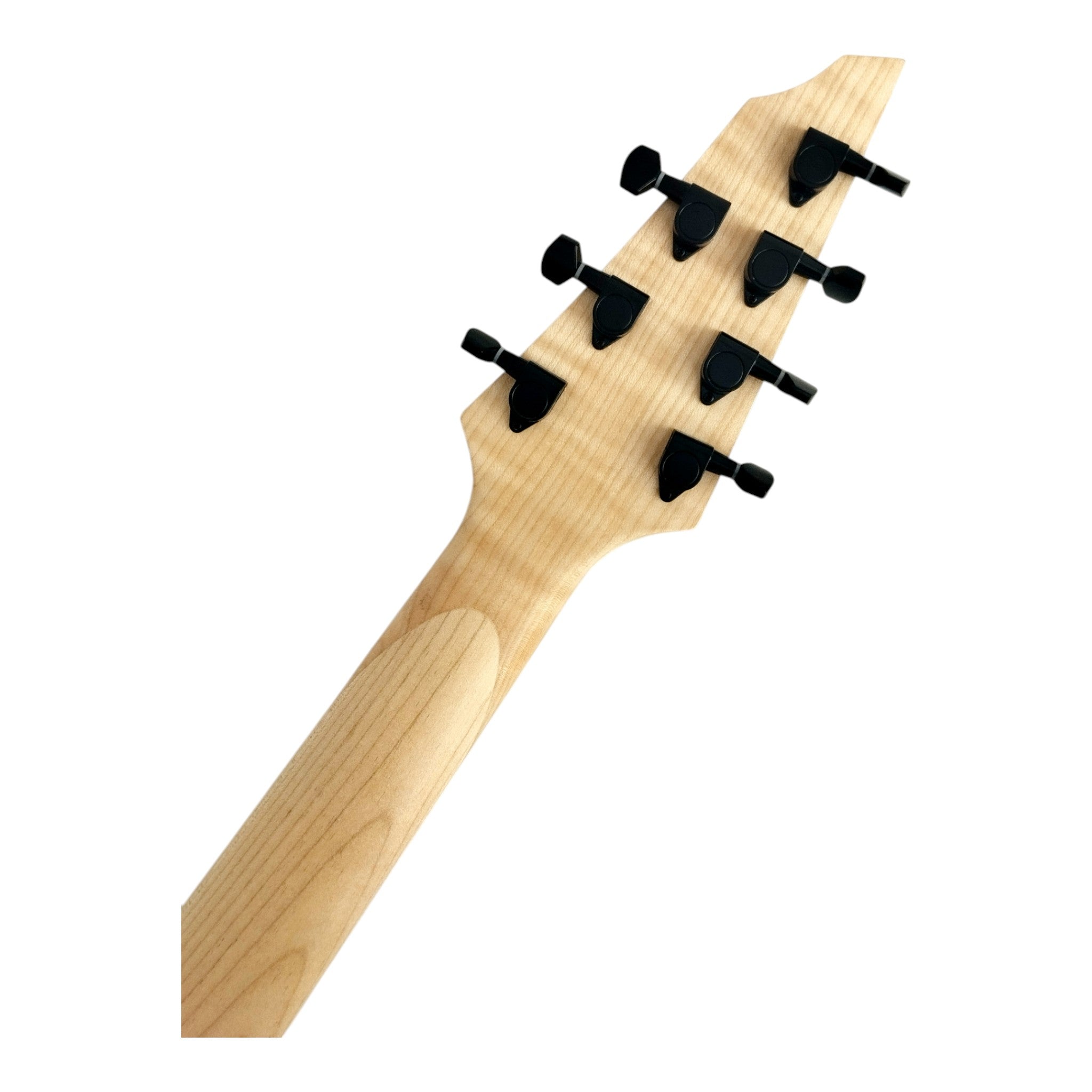 Haze 7FF Chameleon 7-String Fanned Fret Electric Guitar with Active Humbuckers