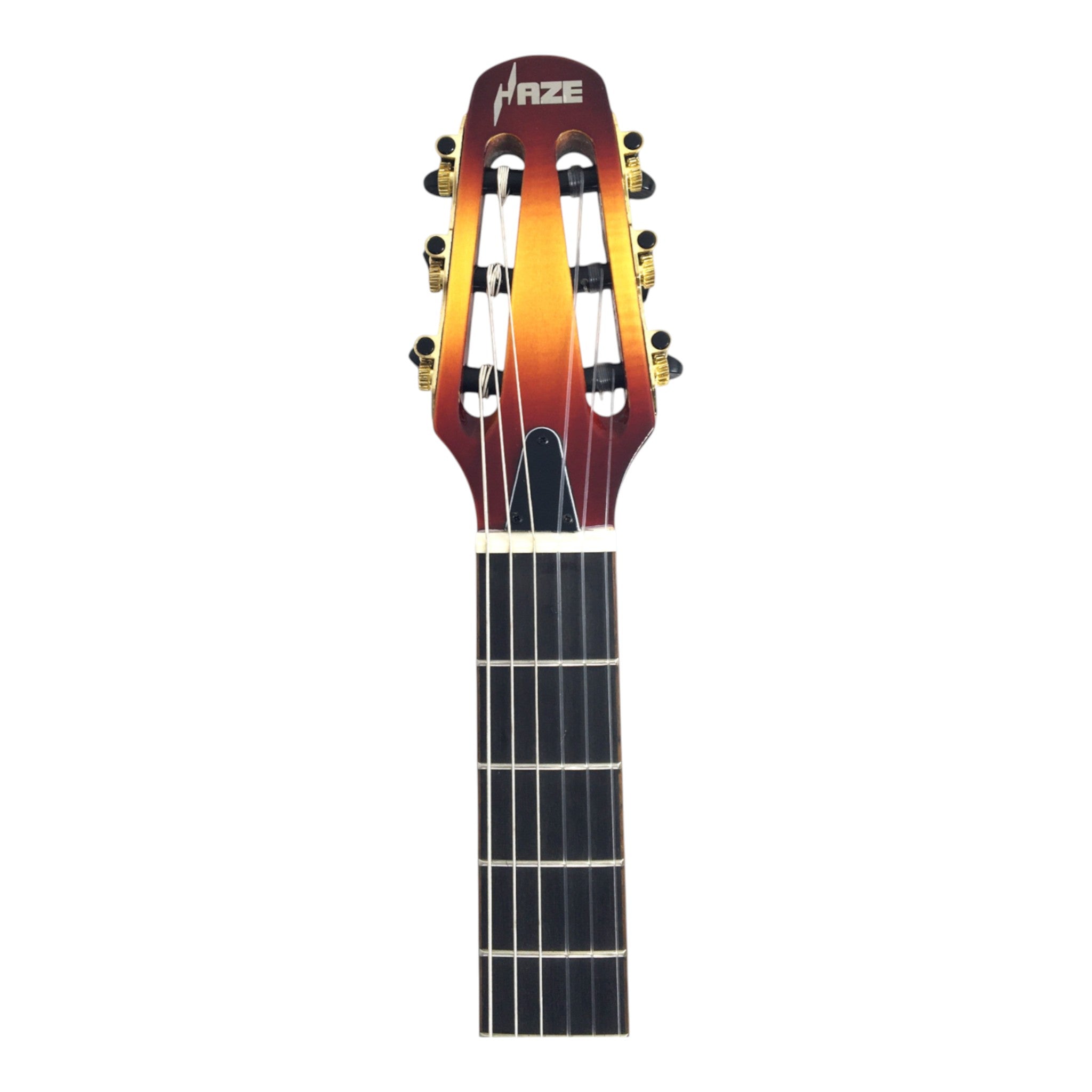 Haze MRC601 'Seraph' Sunburst Nylon String Classical-Electric Guitar with Piezo Pickups
