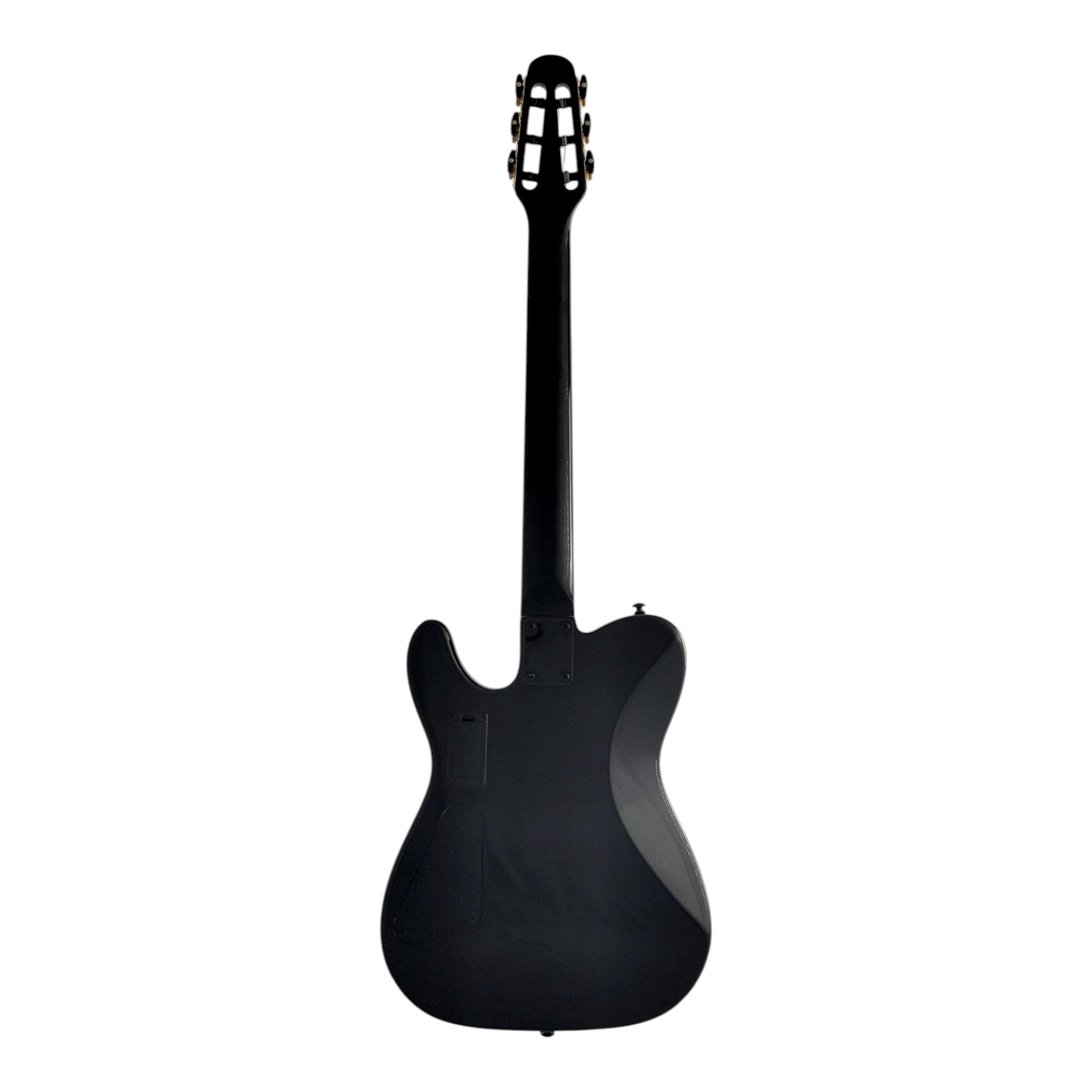 Haze MRC601 Blackburst Nylon String Classical-Electric Guitar with Piezo Pickup