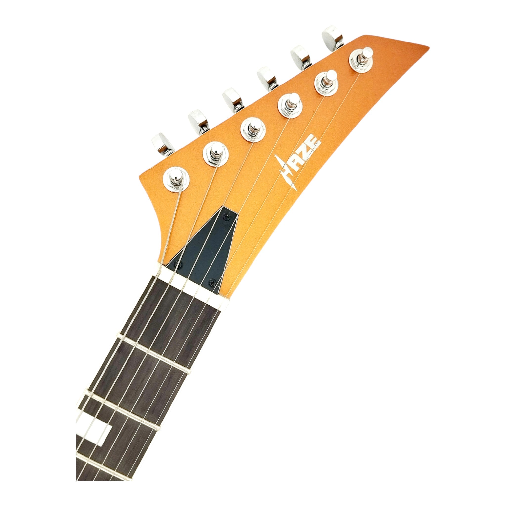 Haze SEG258 Golden Electric Guitar with HSH Pickups