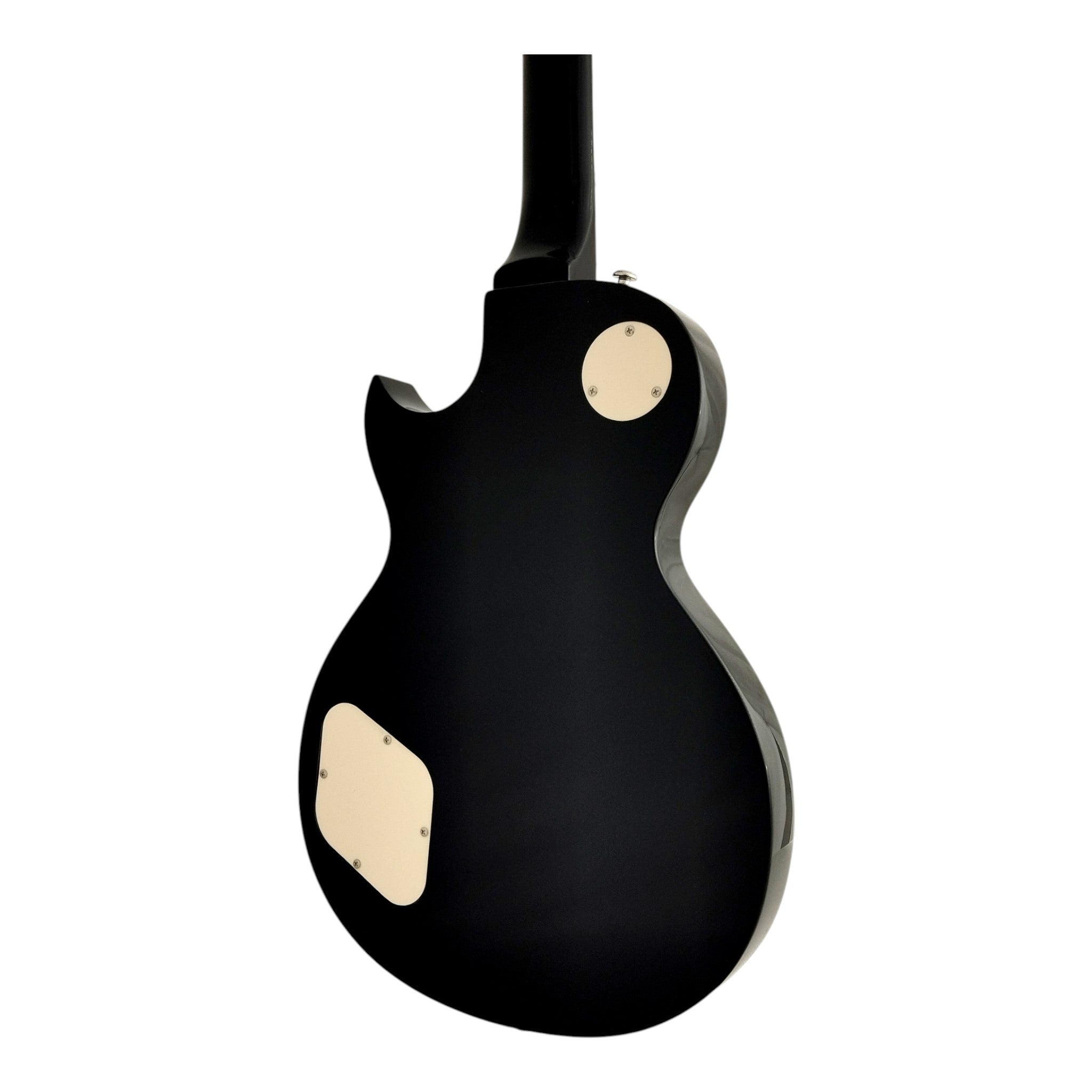 Haze SEG277 Black Electric Guitar with Dual Humbuckers