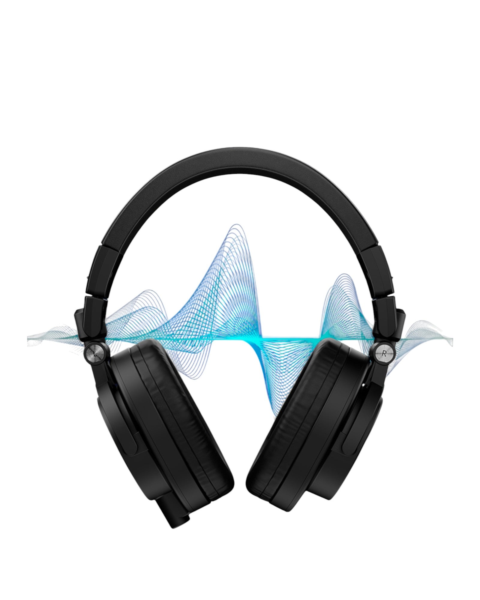 Joyo Professional Monitor Headphones w/ Built-In Retractable Cable & Swivelling Design - JMH01