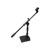 Haze MS106+MS043 Tabletop Black Microphone Stand With Short Telescopic Boom