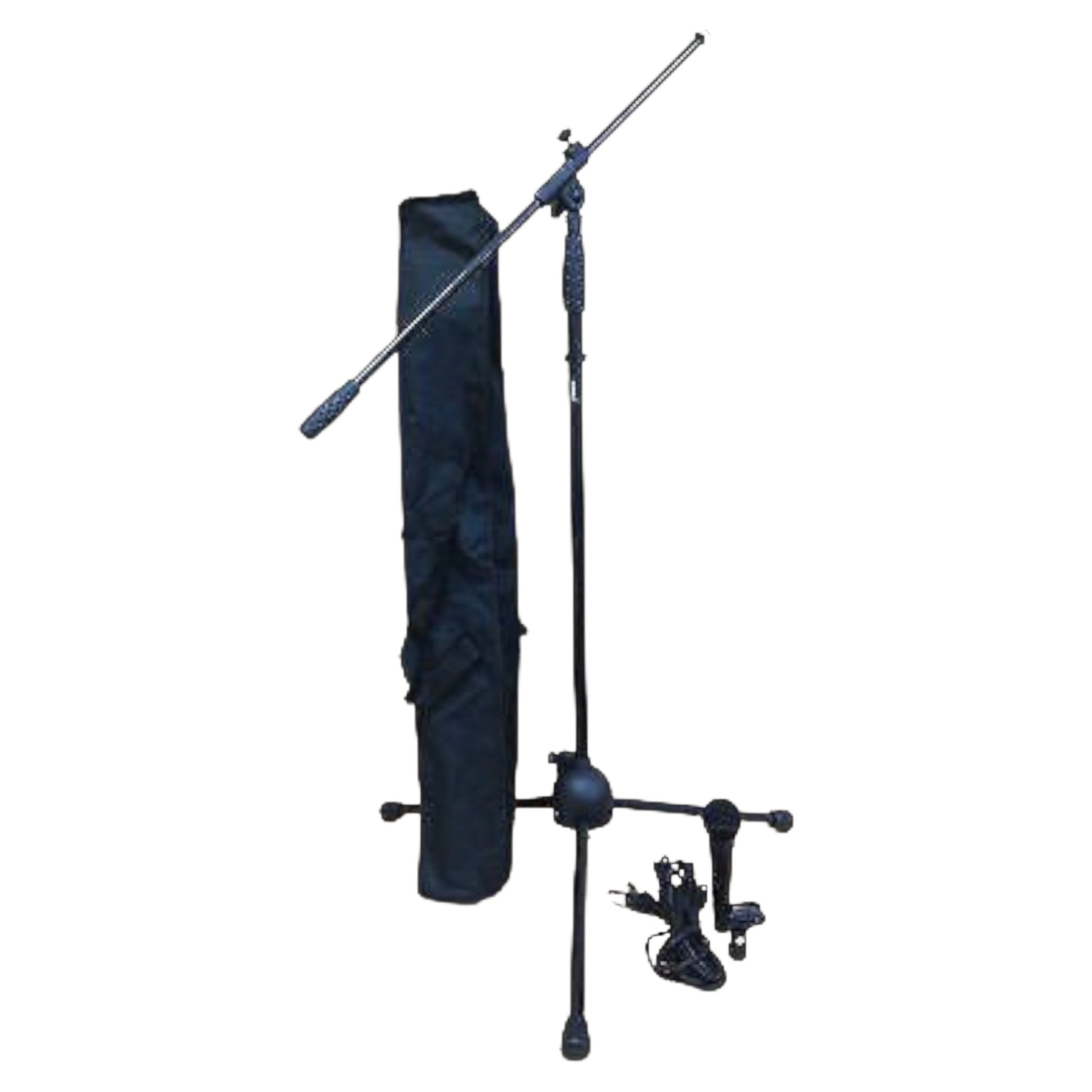 Haze MS1 Microphone Performer Package - Microphone, Mic Stand, 6m XLR Cable, Mic Clip & Carry Bag
