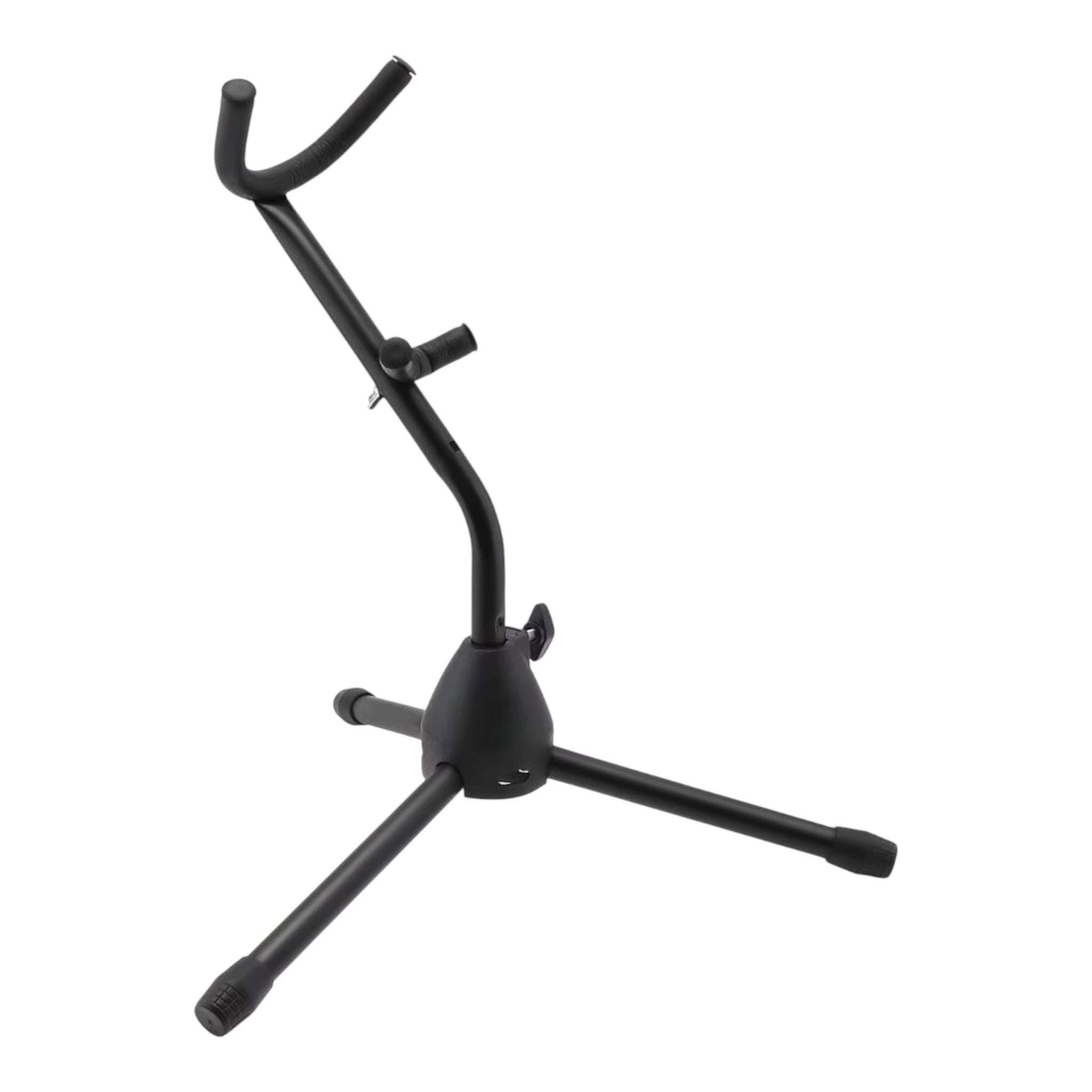 Haze GS8F Lightweight Tubular Metal Alto Saxophone Stand w/ Foldable Tripod Legs