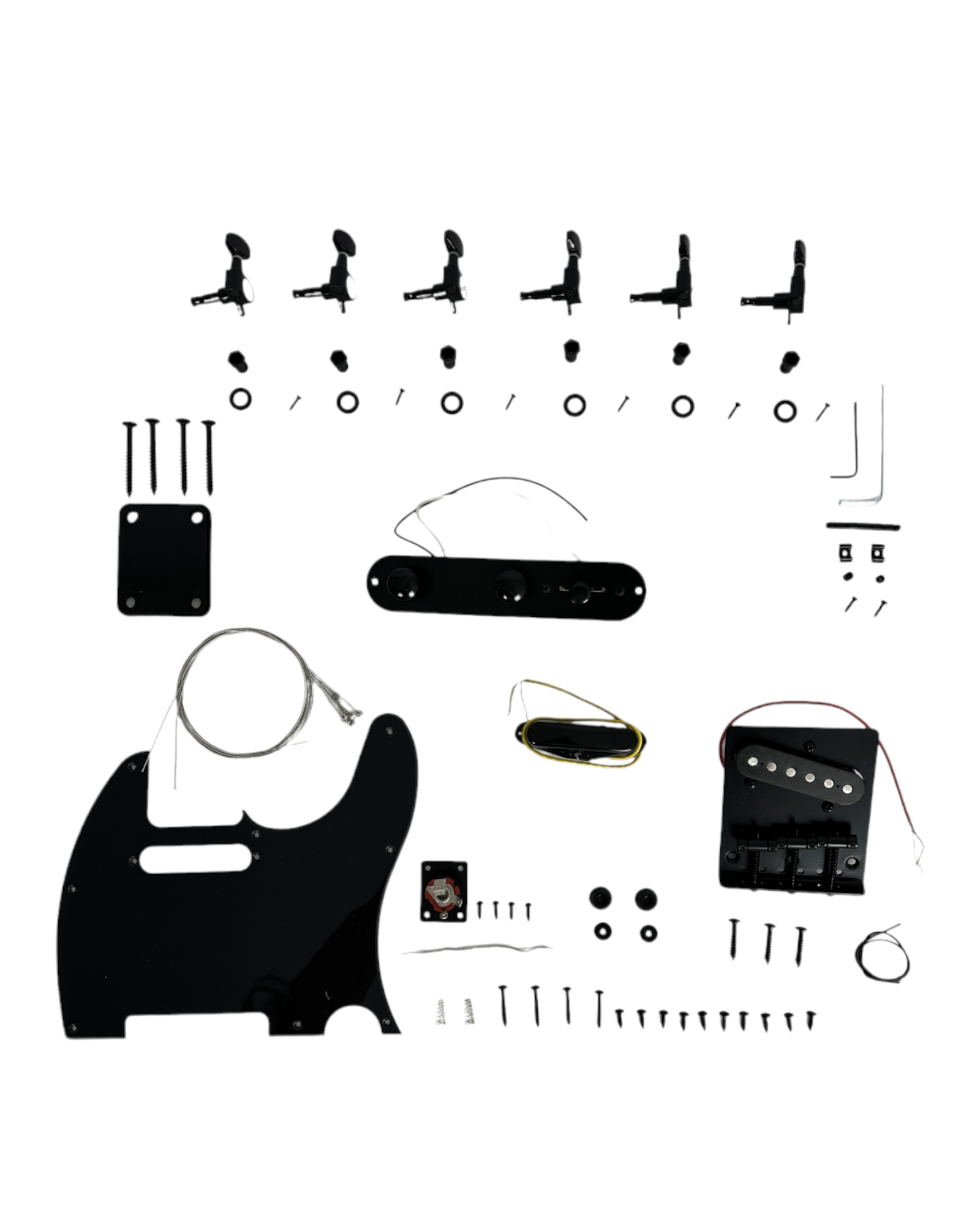 TL19100PPBK Black Electric Guitar Hardware Accessories Parts