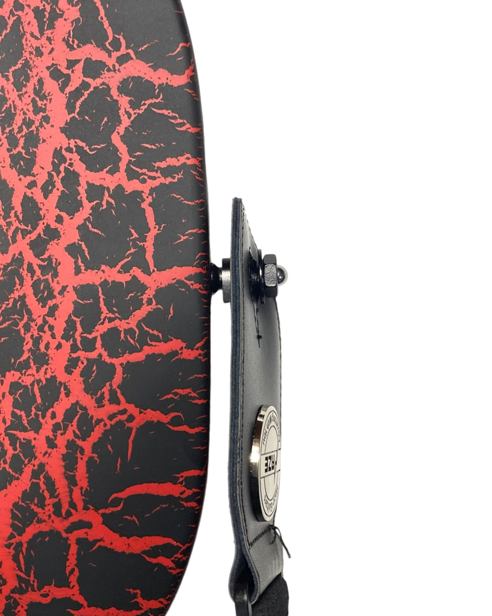 Haze HJKBK Black Guitar Strap Locks + Haze Strap Combo