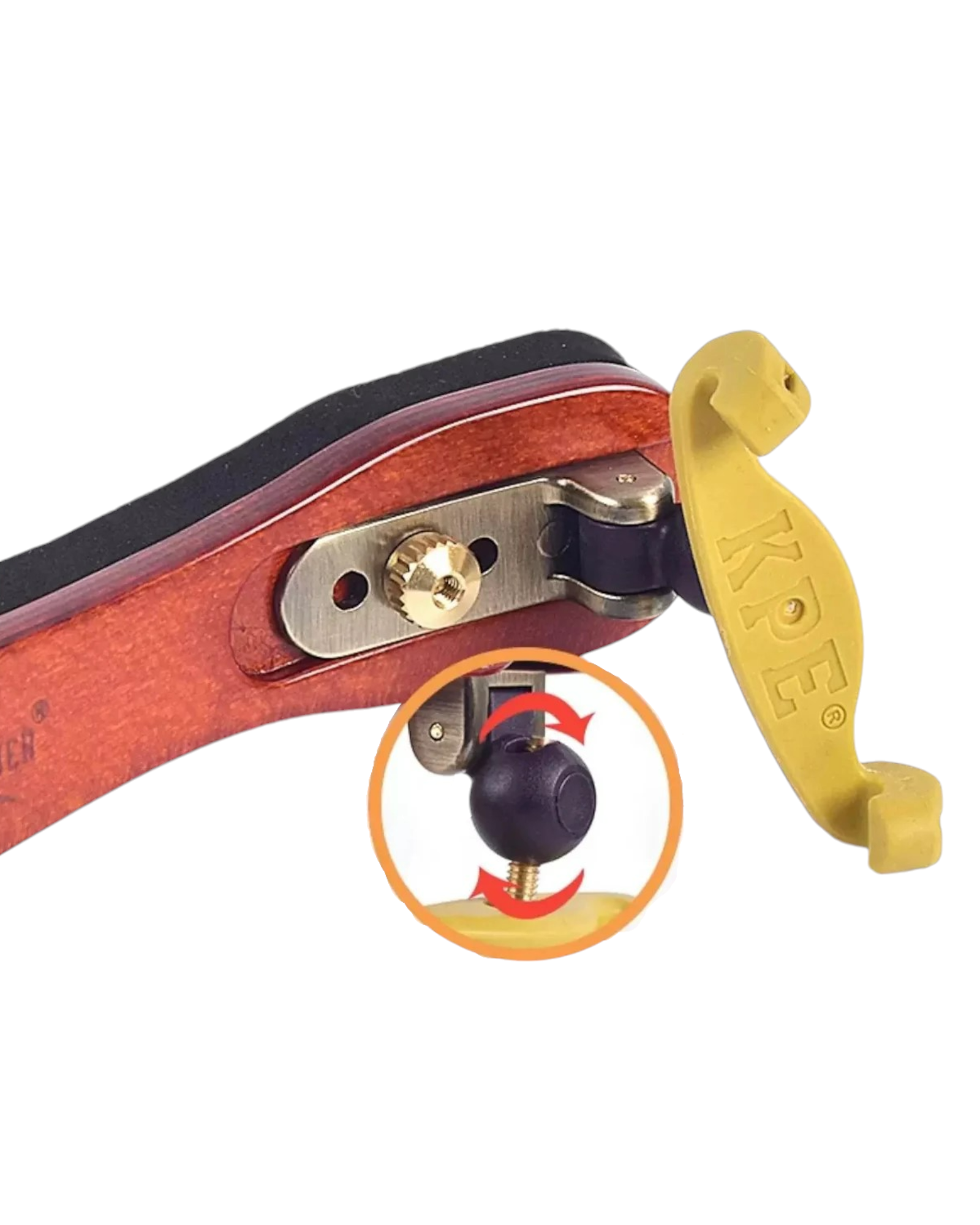 Kapaier Collapsible Arched Violin Shoulder Rest for 3/4 and 4/4 Size - NO950