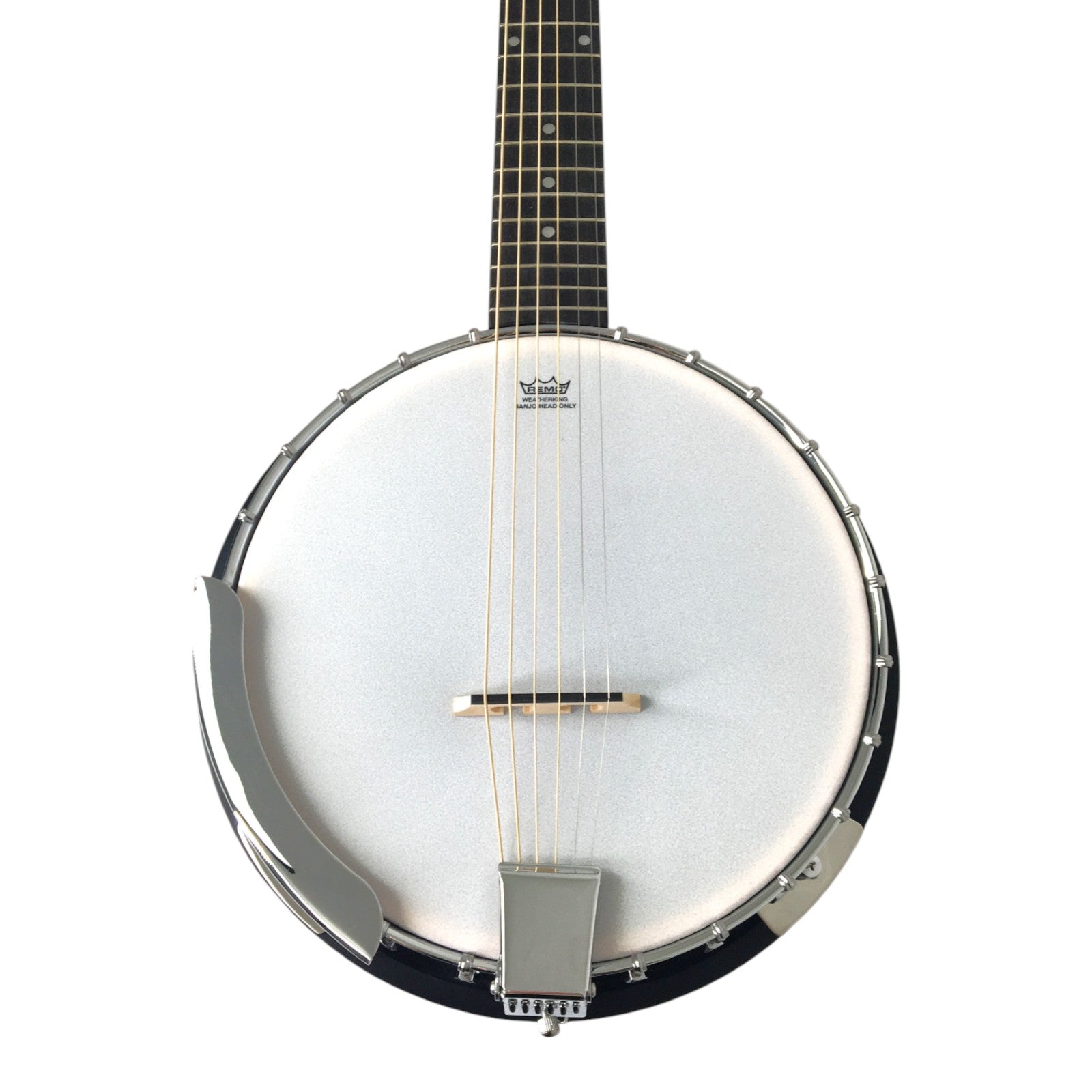 Caraya 6-String Mahogany Body Resonator Banjo - Natural BJ006