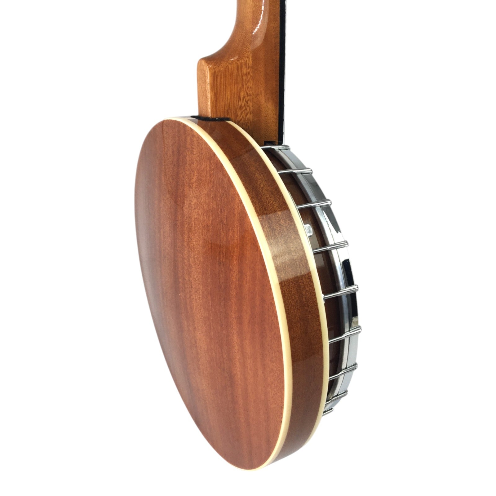 Caraya 6-String Mahogany Body Resonator Banjo - Natural BJ006