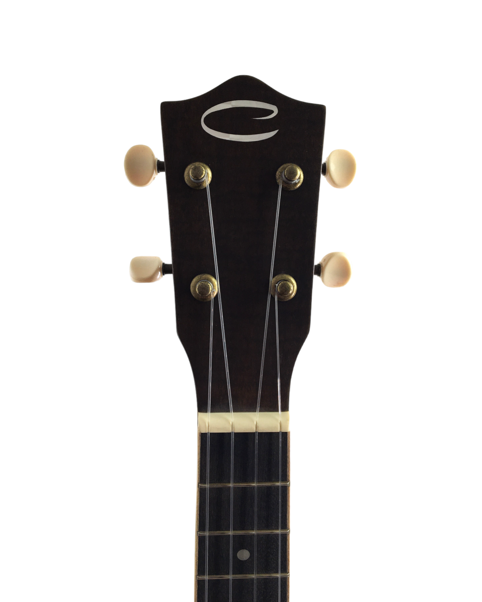 Caraya 4-String Maple Body Resonator Banjolele - Natural SBJUK118