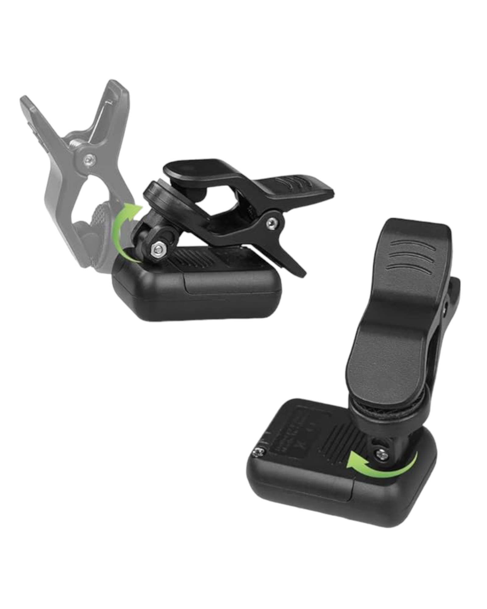 Clip on Tuner Digital Electronic Tuner for Guitar, Bass, Ukulele, Violin, Mandolin, Banjo Acoustics Calibration Tuner