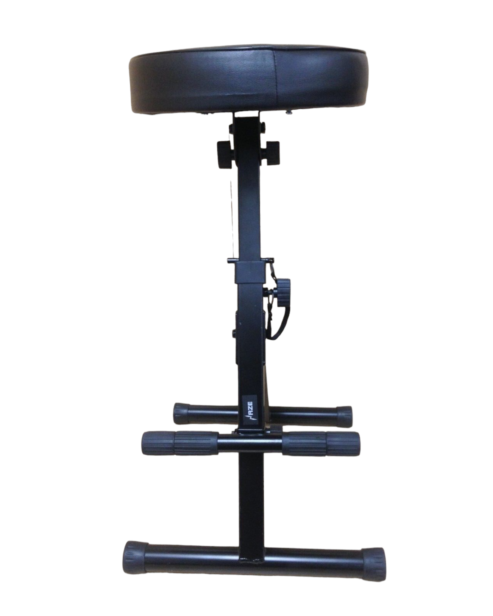 Haze KB009 Height Adjustable (4 ways) Guitarist Performer Stool w/Foot Rest