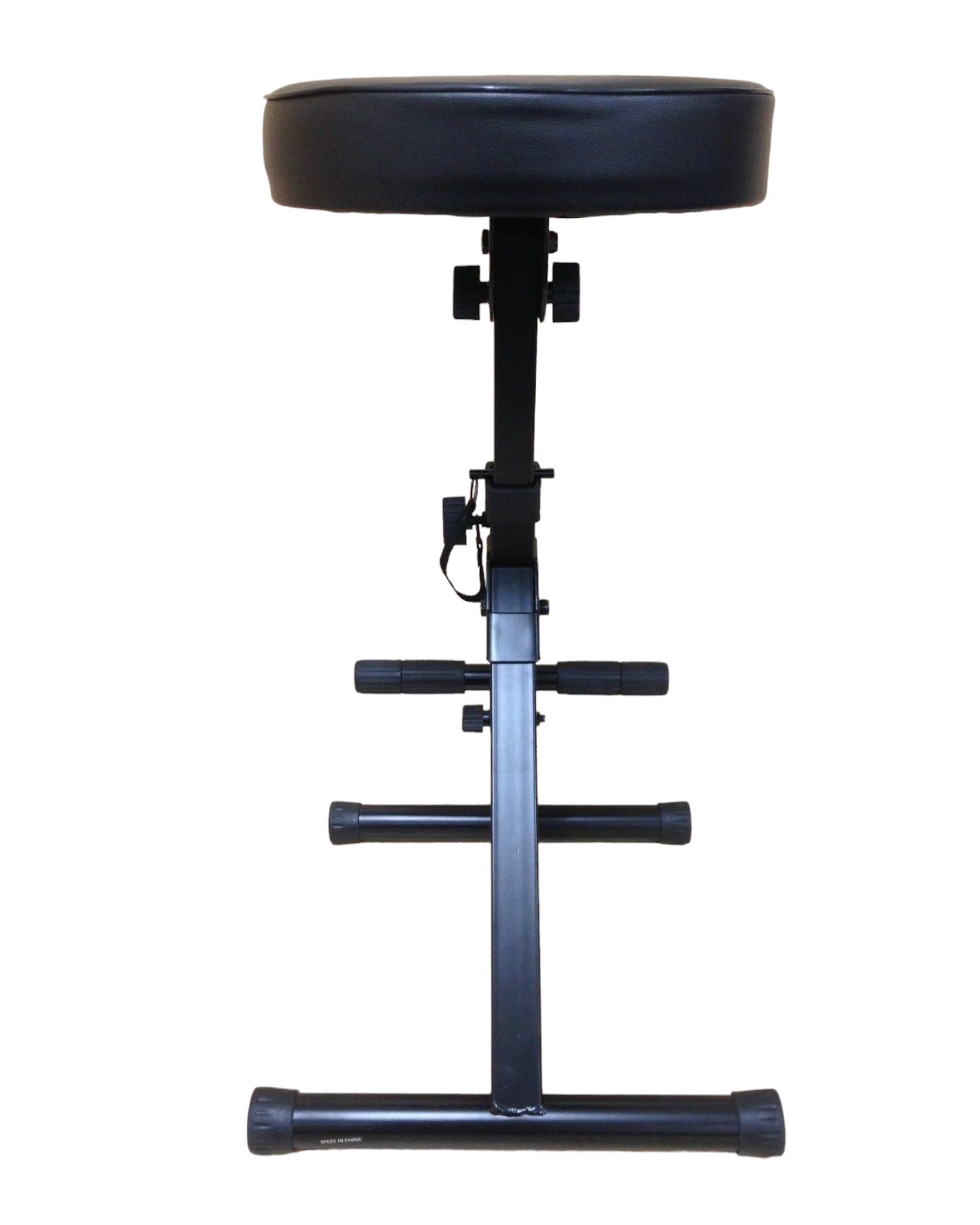 Haze KB009 Height Adjustable (4 ways) Guitarist Performer Stool w/Foot Rest