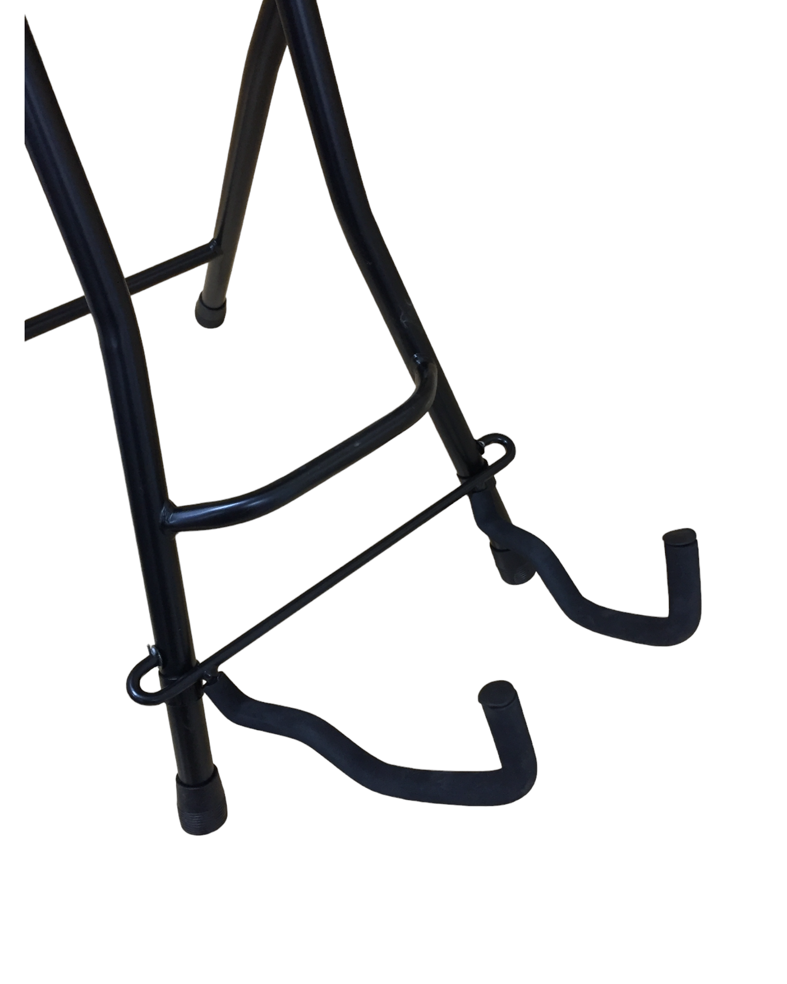 Haze KB011 2-in-1 Foldable Guitarist Stool w/Guitar Holder and Backrest