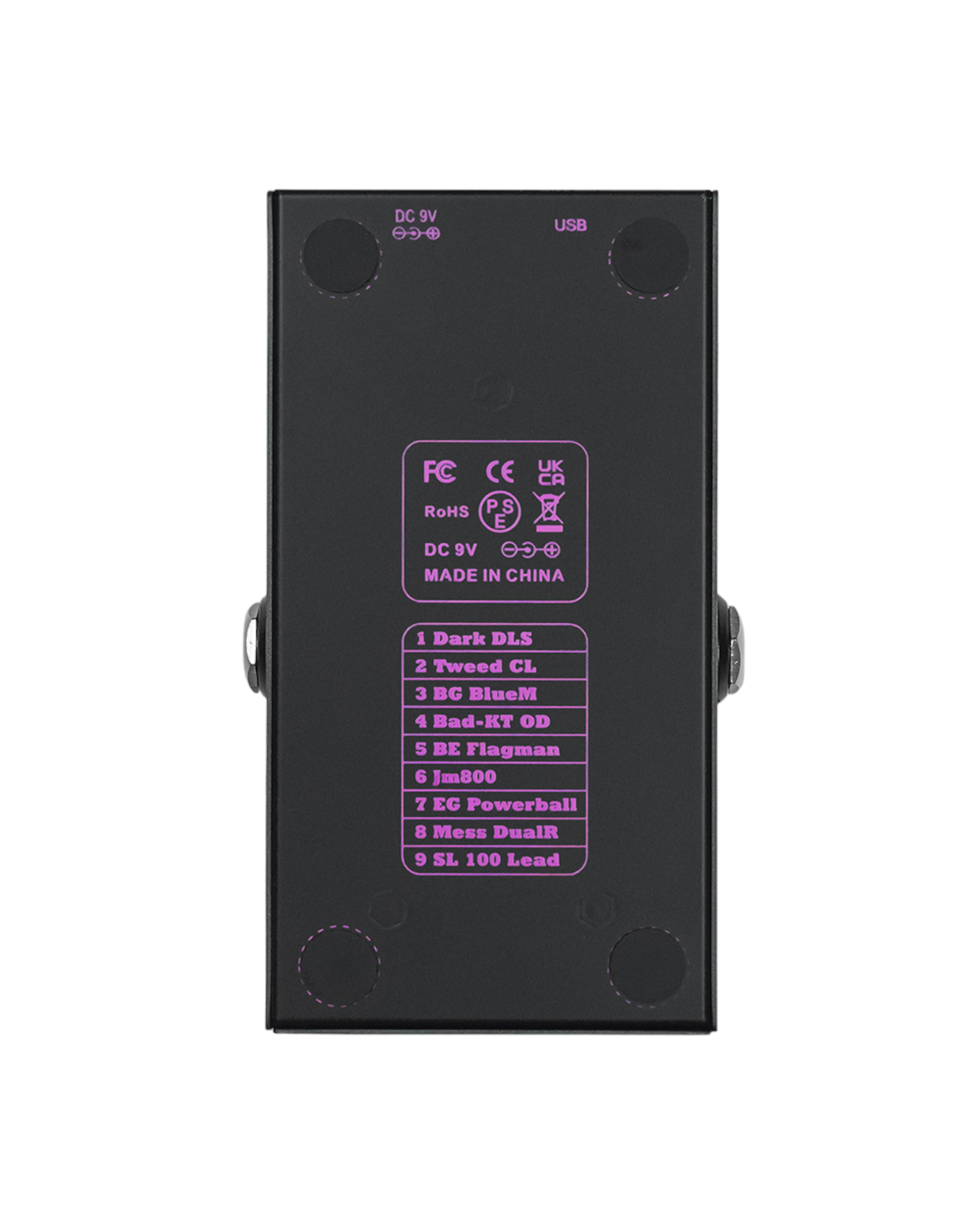 M-VAVE MINI-AMP Pre-amp Simulation Guitar Effect Pedal with Bonus Patch Cables - MINIAMPP014015M