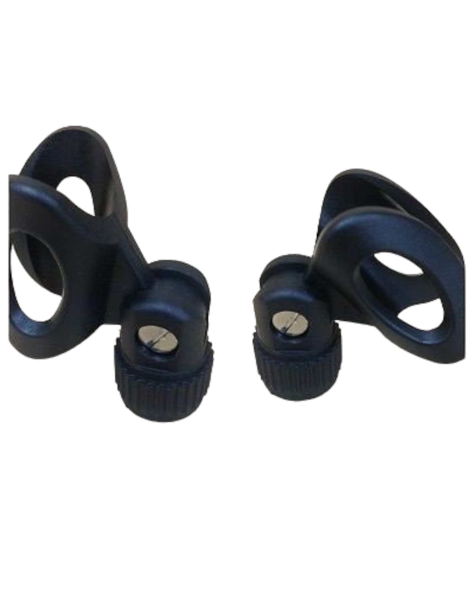 Haze MS045 Flexible PVC, Screw Mount Microphone Clamp Clip, 5/8” Thread