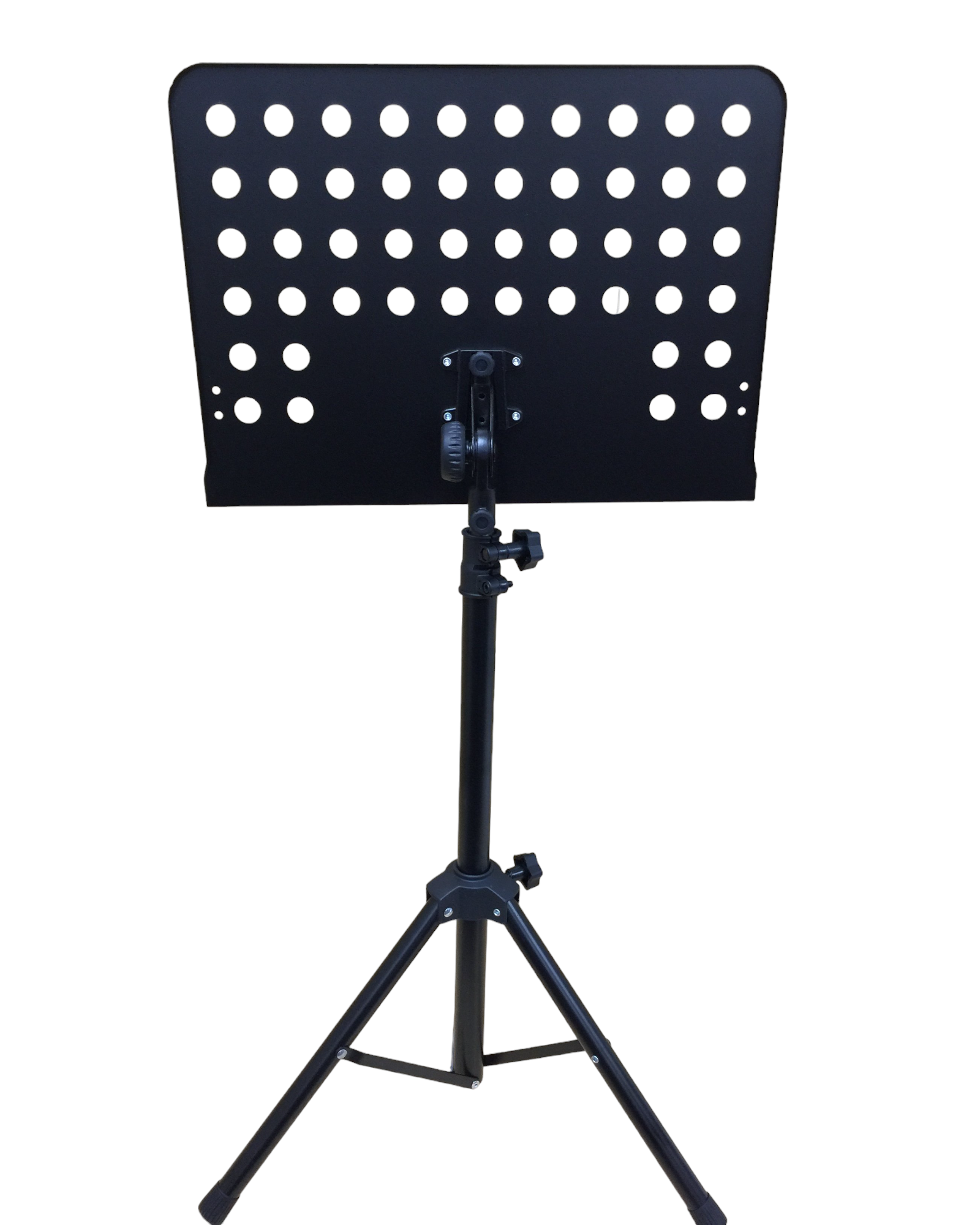 Haze MUS003 Heavy Duty Professional Sheet Music Stand Adjustable Height Black