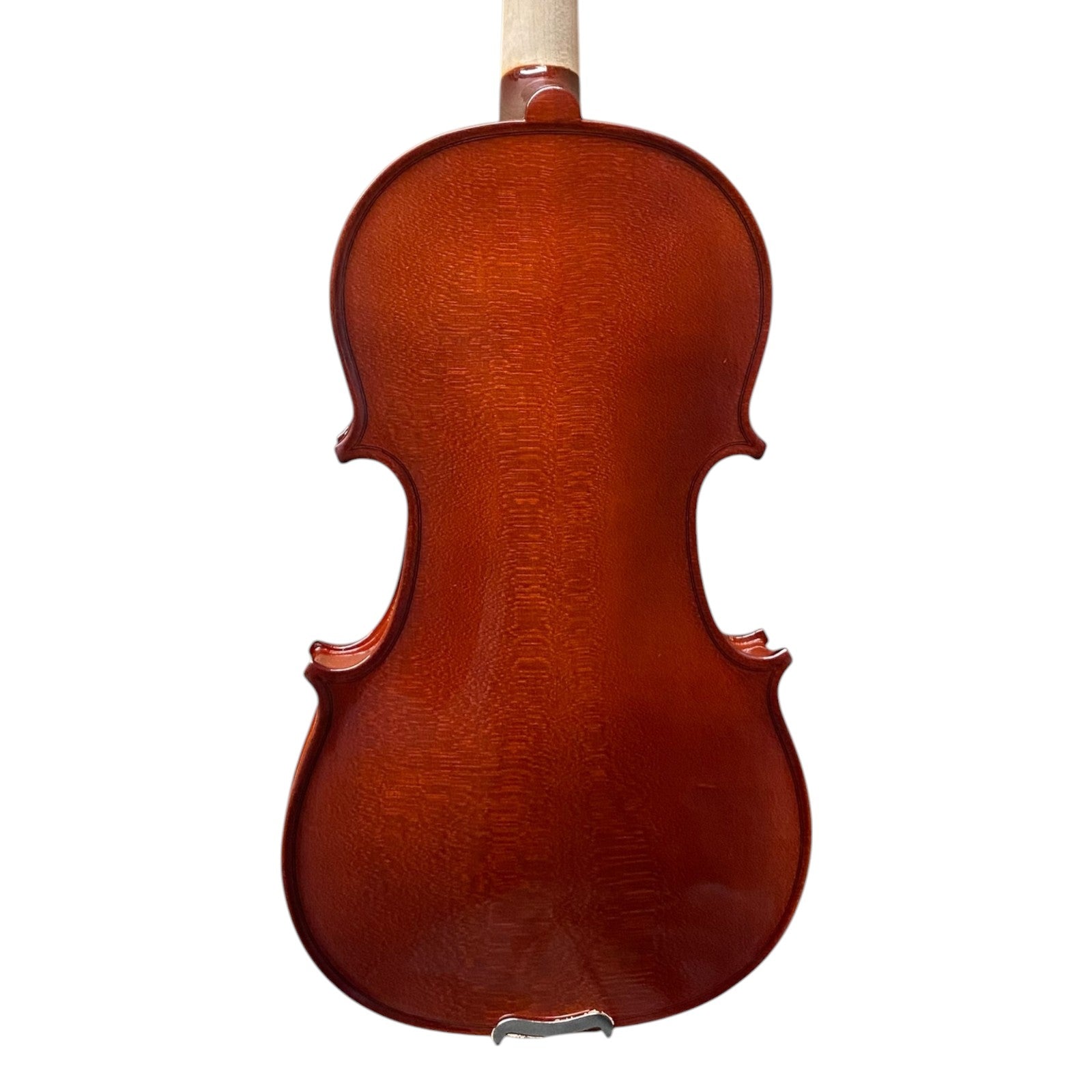 Caraya MV001 Solid Spruce Top 4/4 to 1/16 Size Violin Outfit in Natural Gloss - Beginner Bundle (MV001PK2)