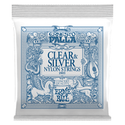 Ernie Ball Ernesto Palla Nylon Classical Guitar Strings 28-42 Gauge - Clear & Silver | P02403