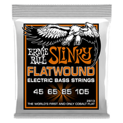 Ernie Ball Hybrid Slinky Cobalt Flatwound Electric Bass Strings 45-105 Gauge | P02813