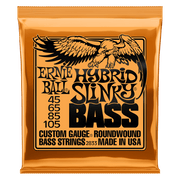 Ernie Ball Hybrid Slinky Nickel Wound Electric Bass Strings 45-105 Gauge | P02833