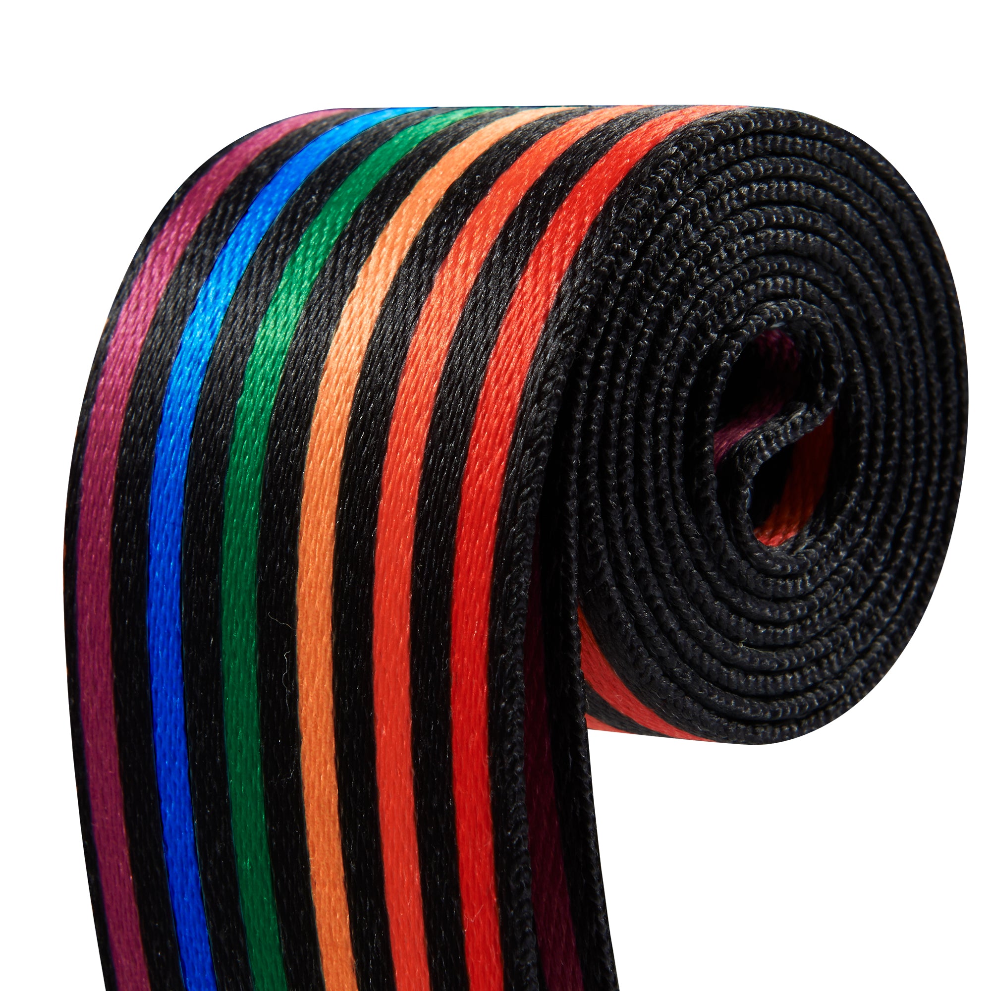 Amumu PC06PBK Rainbow Guitar Strap Polyester Cotton