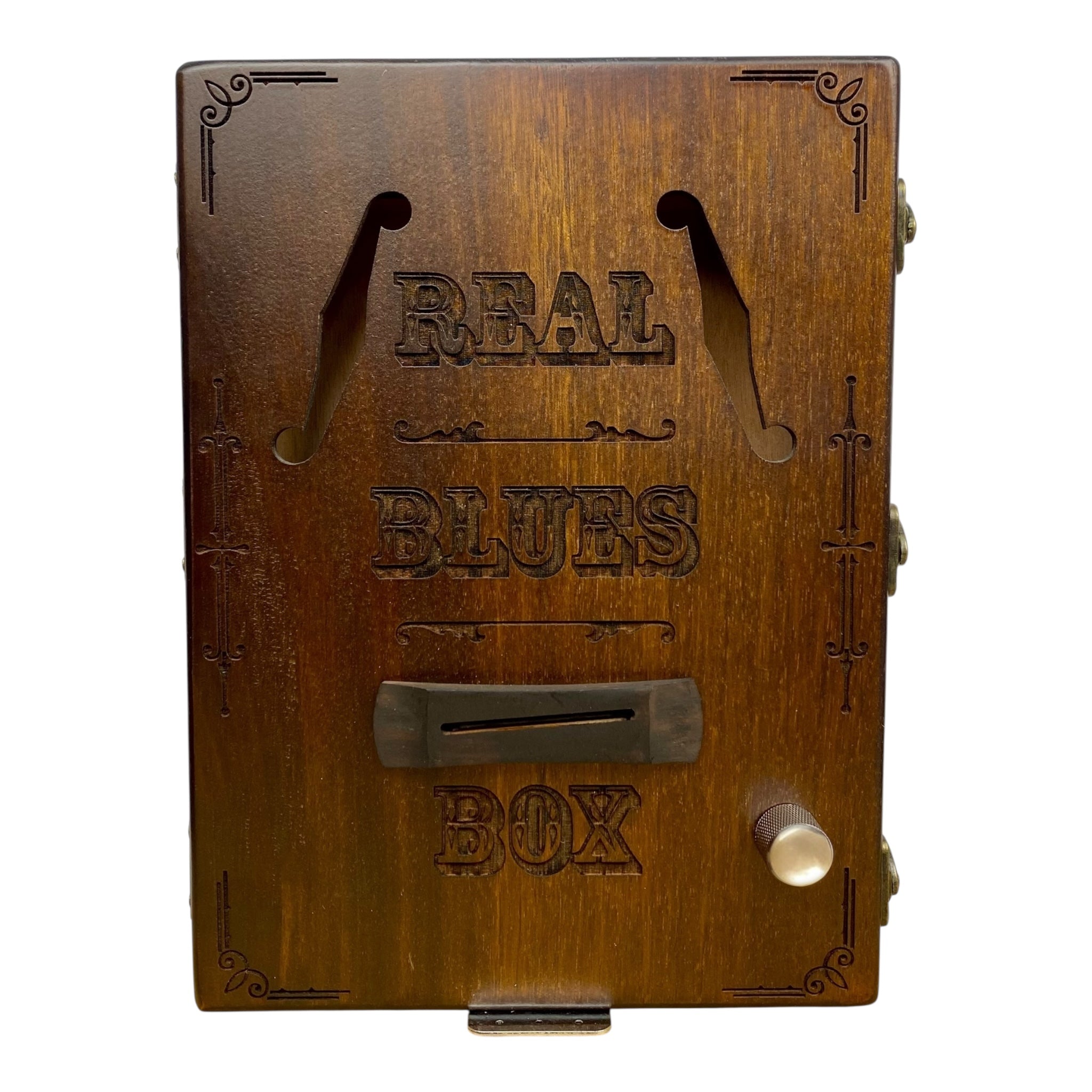 Haze Model X1 DIY Cigar Box Guitar Kit – Mahogany “Blues” Style with Upgradable Guitar Slide (optional)