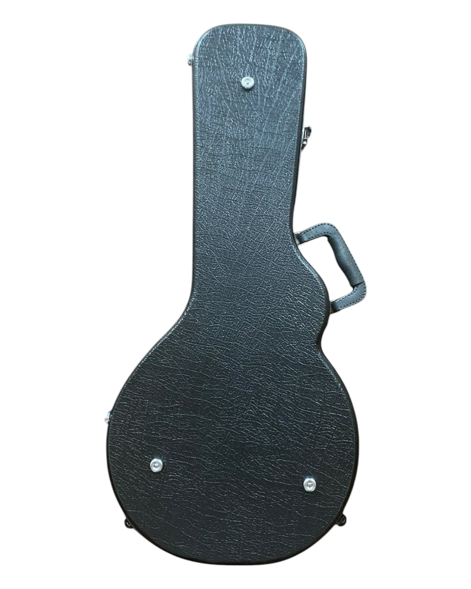 Caraya MFC001 F-Style Mandolin Hard Case - Lockable, Black