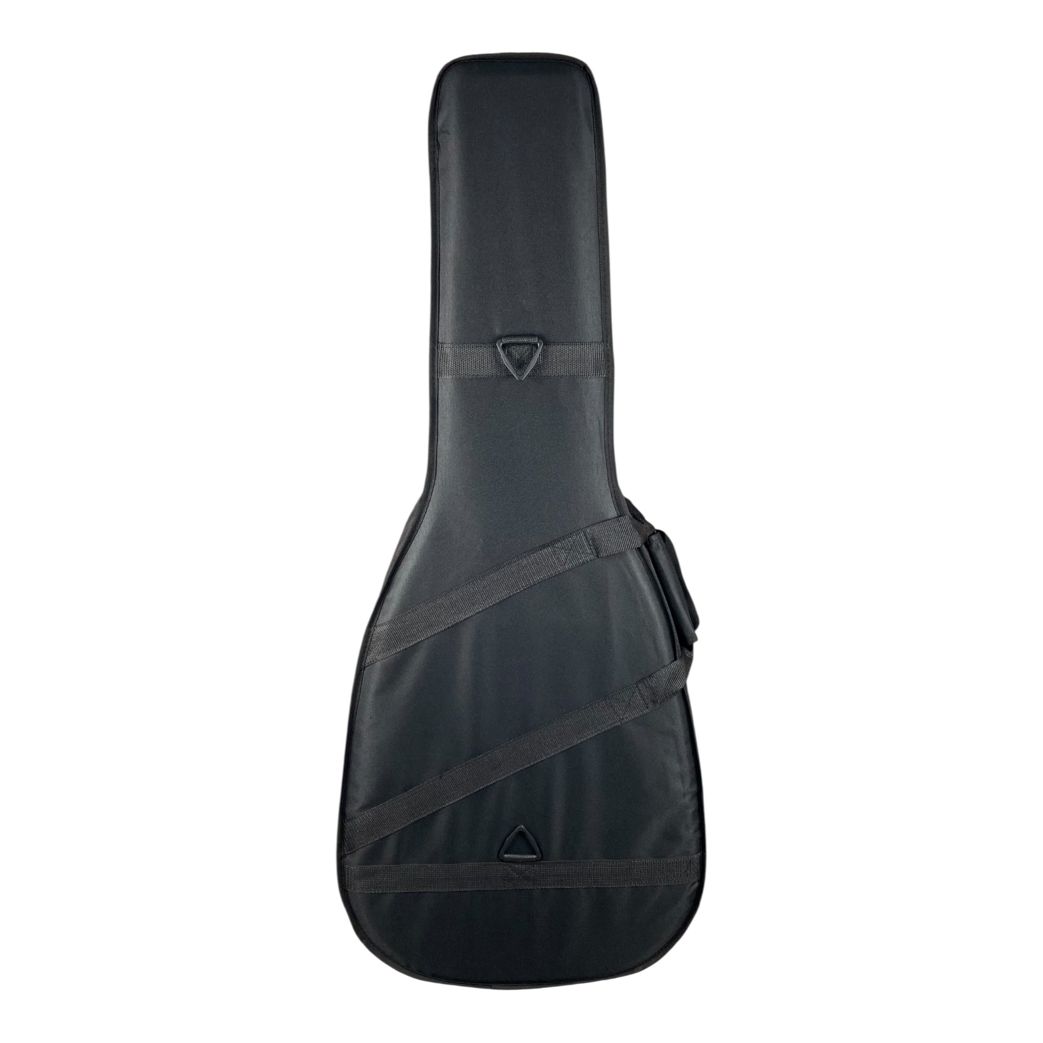 Haze A01 Acoustic Guitar Ultra-Lightweight Hard Foam Case - Single Strap, Black