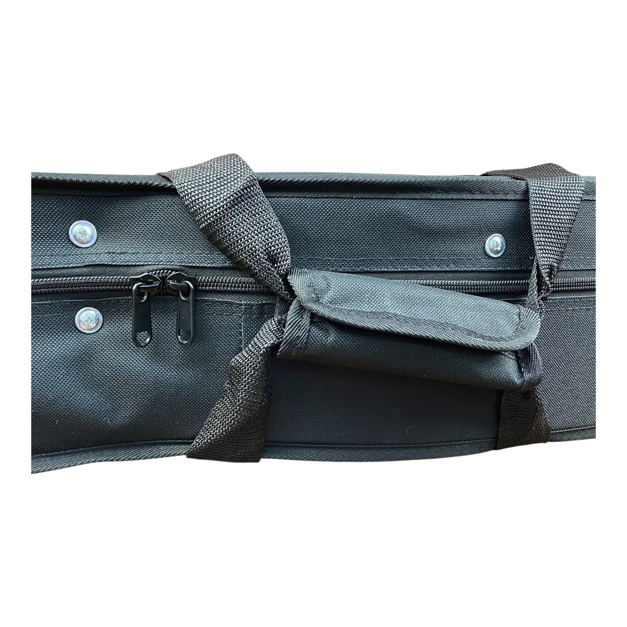 Haze A01 Acoustic Guitar Ultra-Lightweight Hard Foam Case - Single Strap, Black