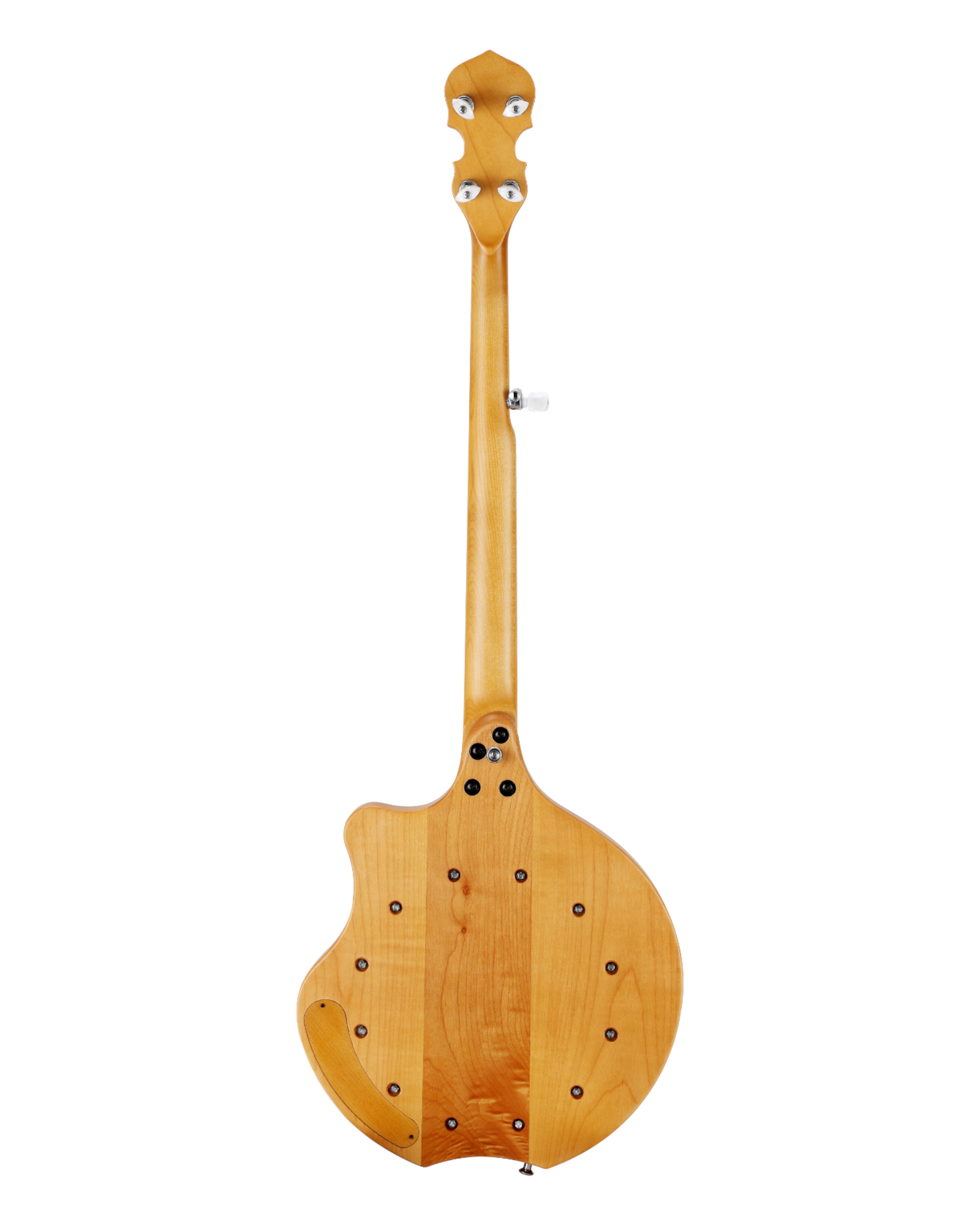 Caraya BJ60 5-String Electric-Acoustic Mountain Banjo – Ceramic Pickups, Double Rods