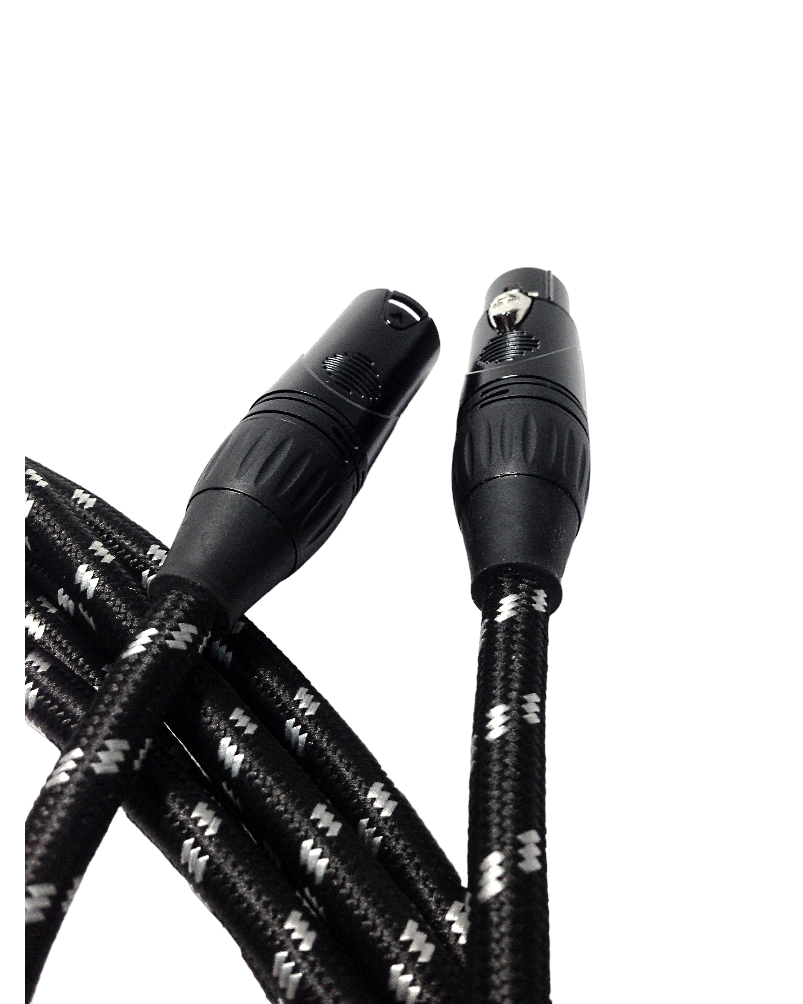 Haze 3m 6m Braided Tweed 3-Pin Balanced XLR Microphone Cable SFXX-001