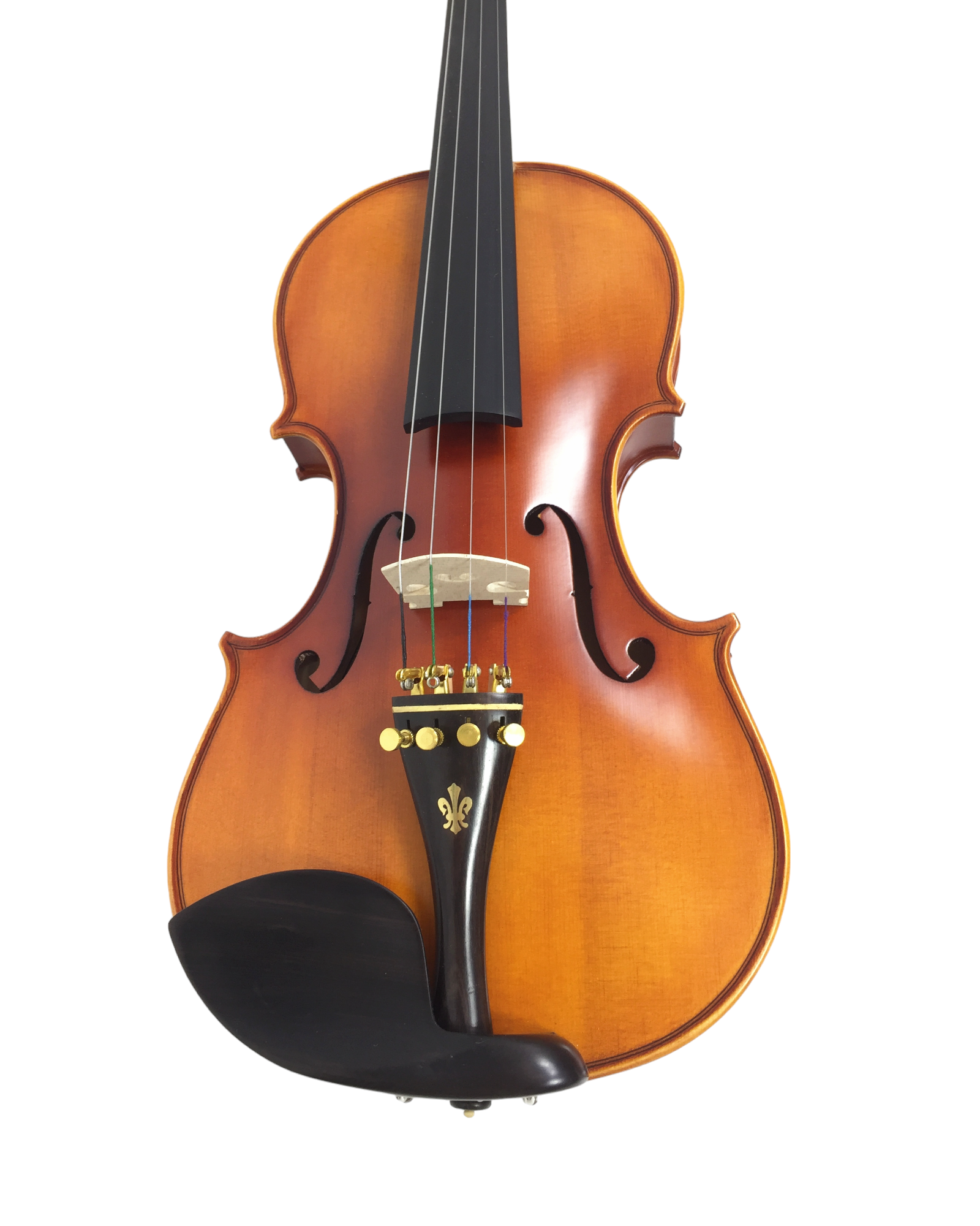 Symphony SJV01AA Solid Wood Handmade Violin Outfit, Ebony Fittings