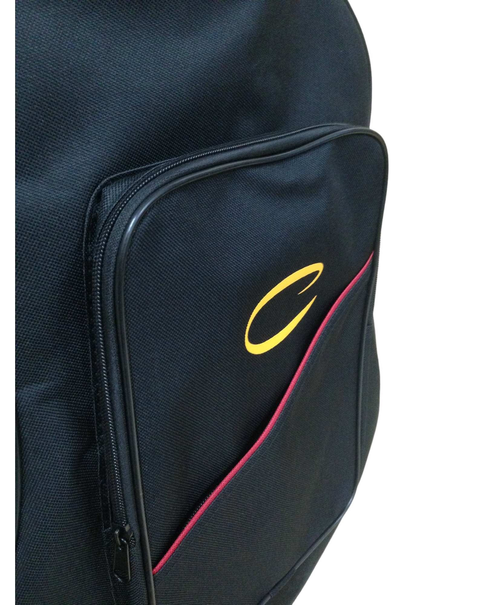 Caraya SPTCG39D Economy Classical Guitar Soft Bag, Black, Backpack, 5mm Padded