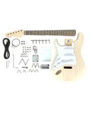 ST10DIYLH Left-Handed Solid Basswood Electric Guitar, No-Soldering