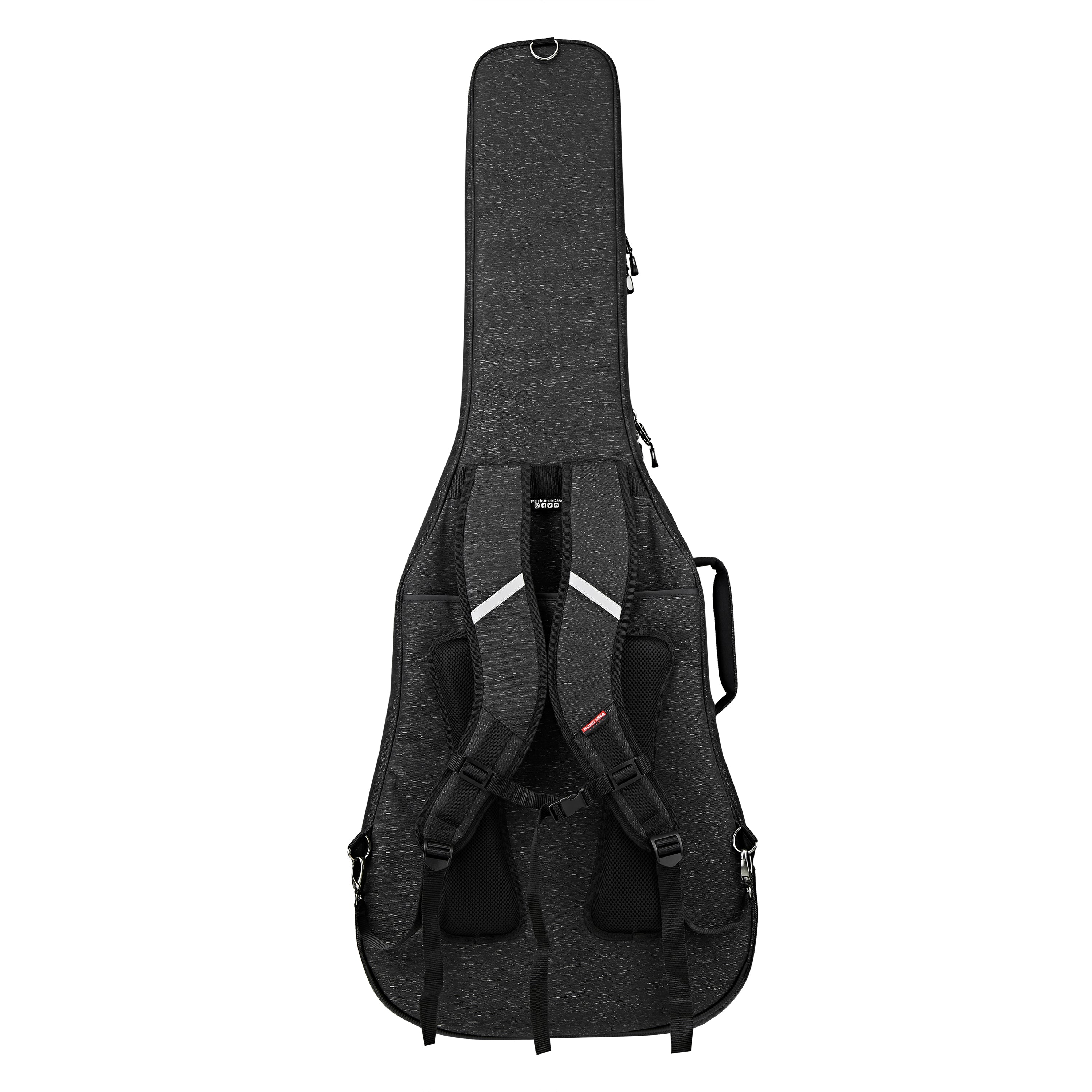 Music Area TANG30 30mm Padded Weather-Proof Acoustic Guitar Gig Bag w/ Multi Handles  - TANG30DABLK