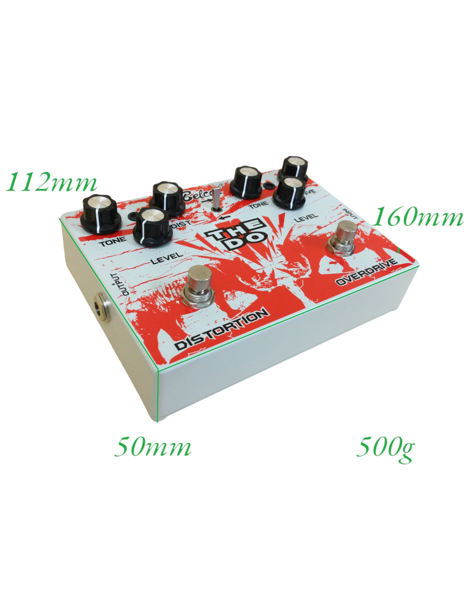 Belcat "THE DO" Dual Overdrive & Distortion Effects Pedal