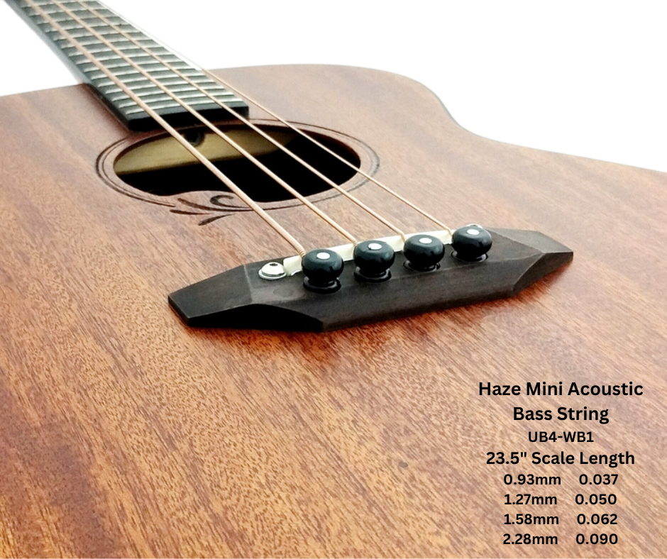 Haze UB4-WB1 Mini Acoustic Bass String