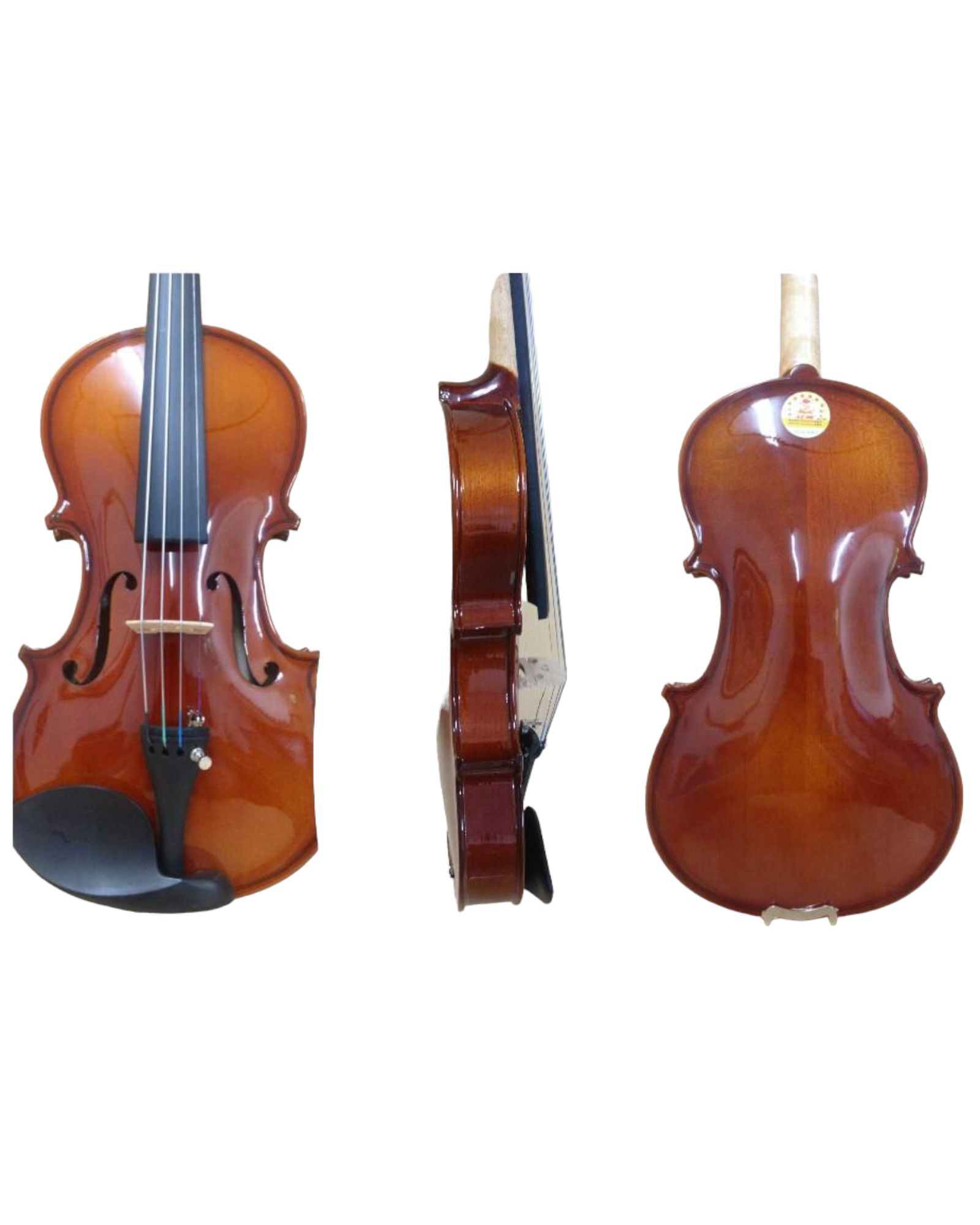 Kapok V005 1/4 Size Violin + Foam Case, Chin Rest, Bow, Rosin & String Adjust