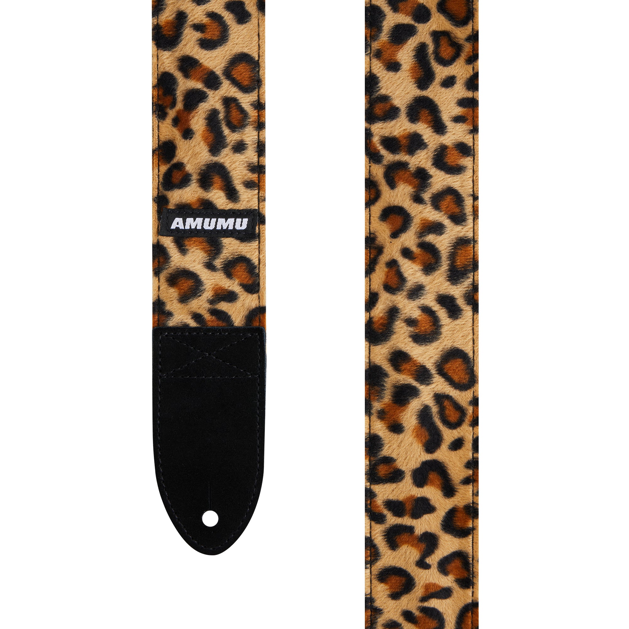 Amumu VL01LP Leopard Flocking Guitar Strap