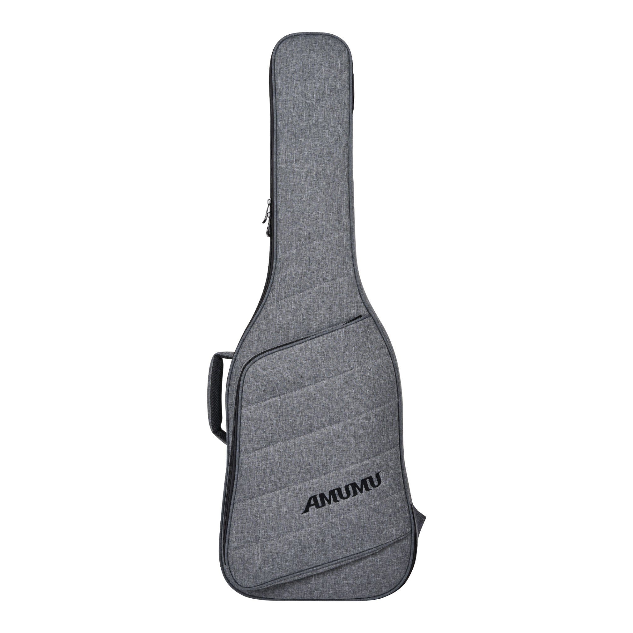 Amumu TG20EGSMG 18mm Padded Weather-Resistant Electric Guitar Gig Bag in Smoke Gray
