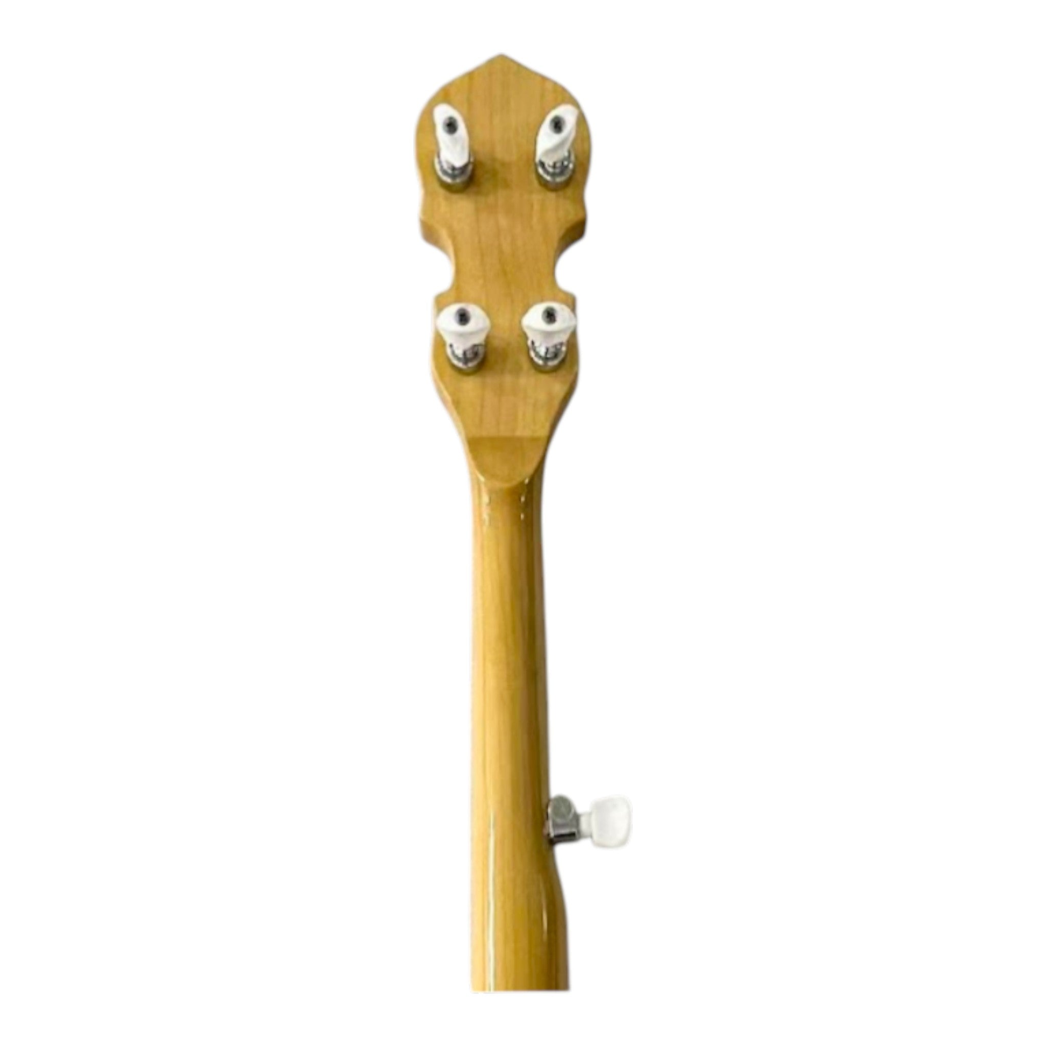 Caraya BJ70E "ElectroGrass" 5-String Maple Open-Back Banjo w/ Partial Internal Resonator & Piezo Bridge Pickup
