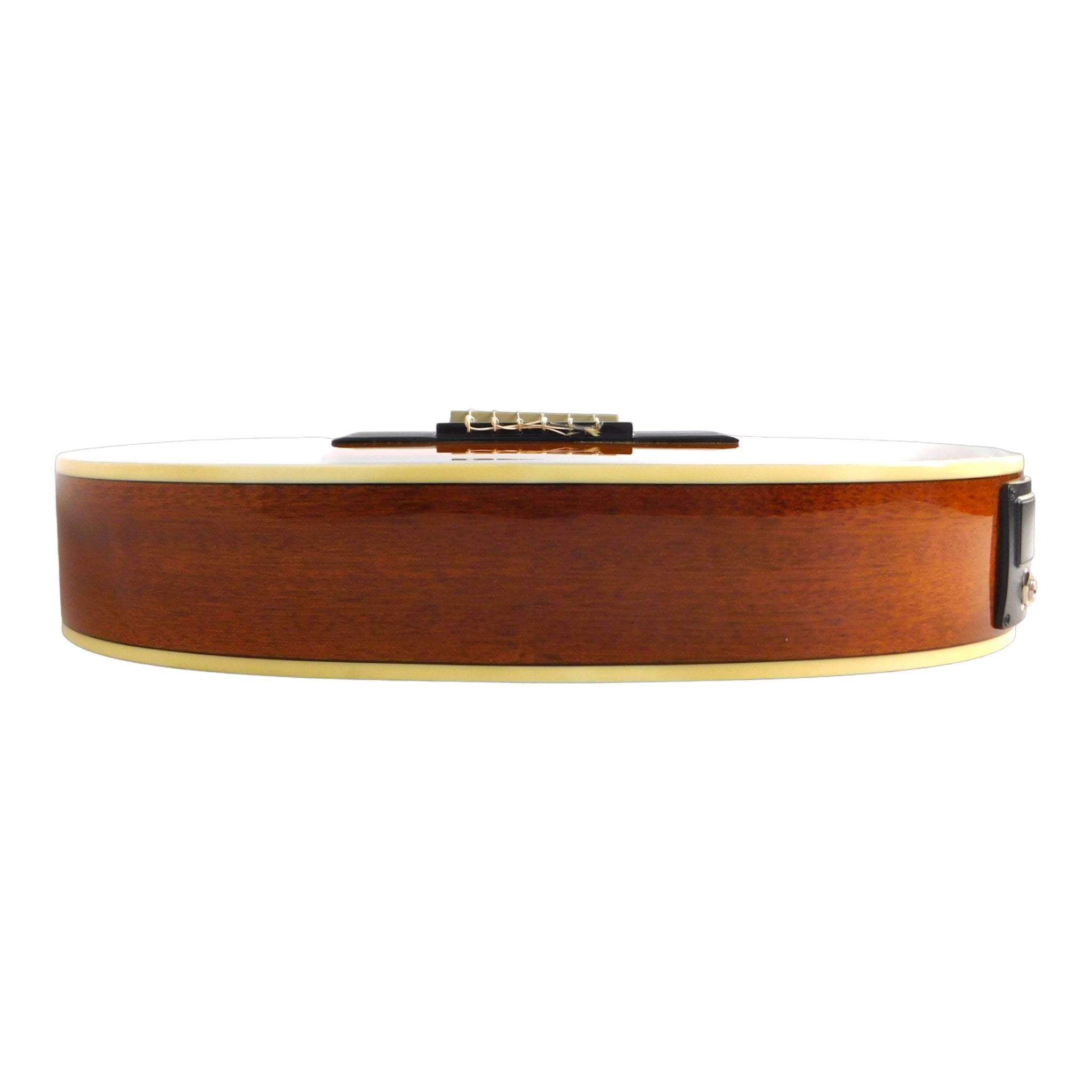 Caraya Spruce Thin-Body Cutaway Built-In Pickup/Tuner Classical Guitar - Sunburst C551BCEQBS