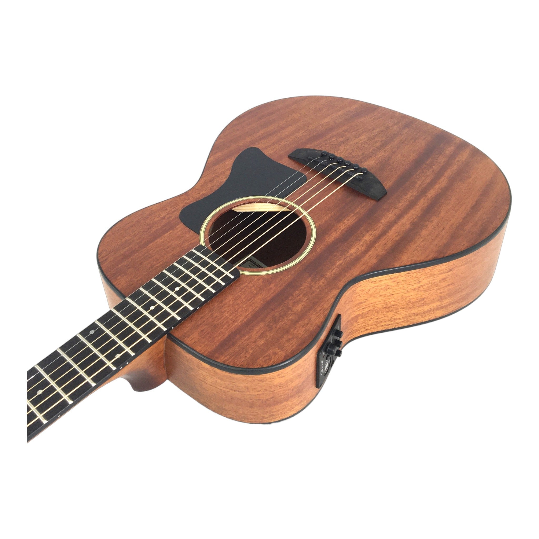 Caraya P304111EQ  Mahogany Built-In Pickups/Tuner Acoustic Guitar - Natural