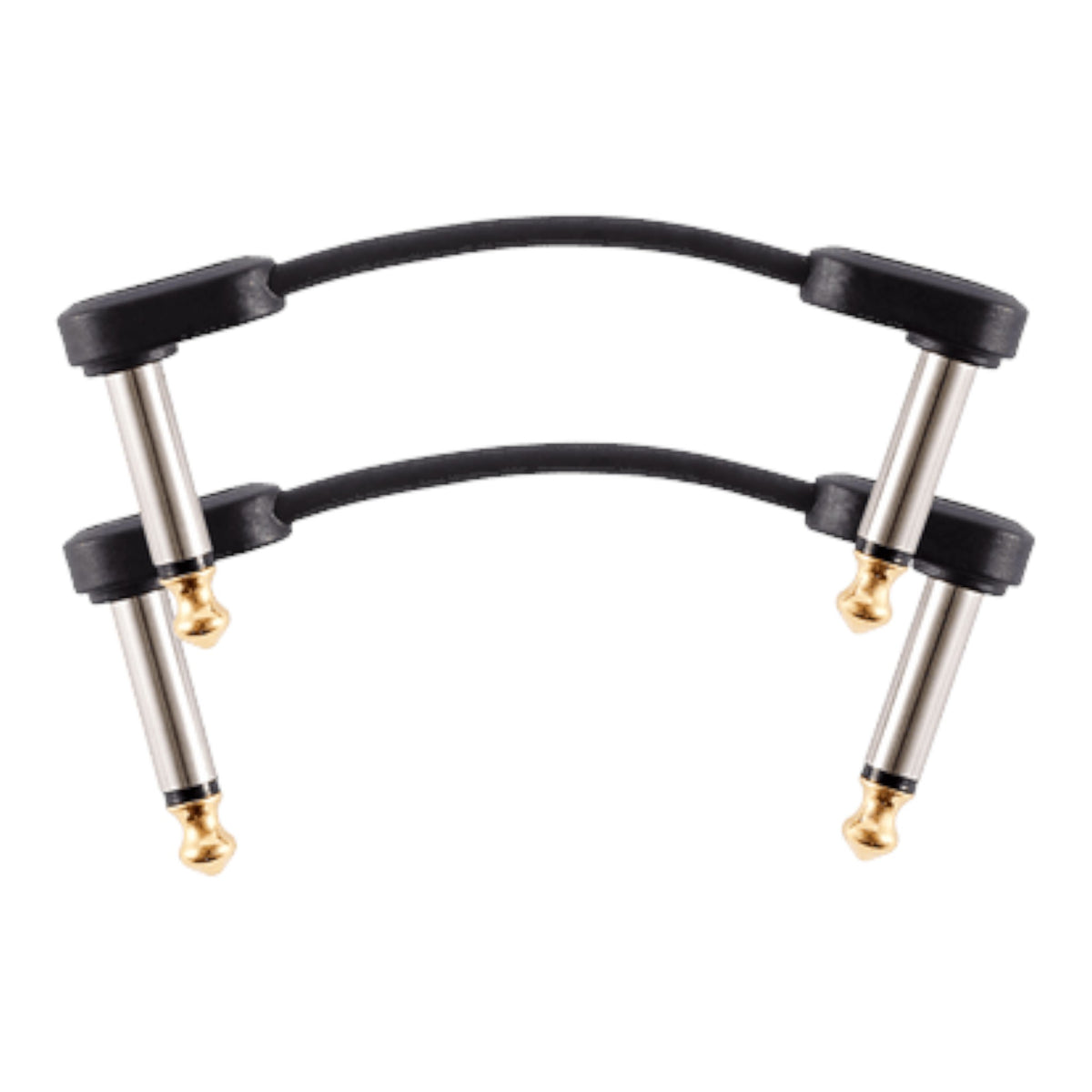 D'Addario Custom Series Flat Patch Cable - Standard 2pk