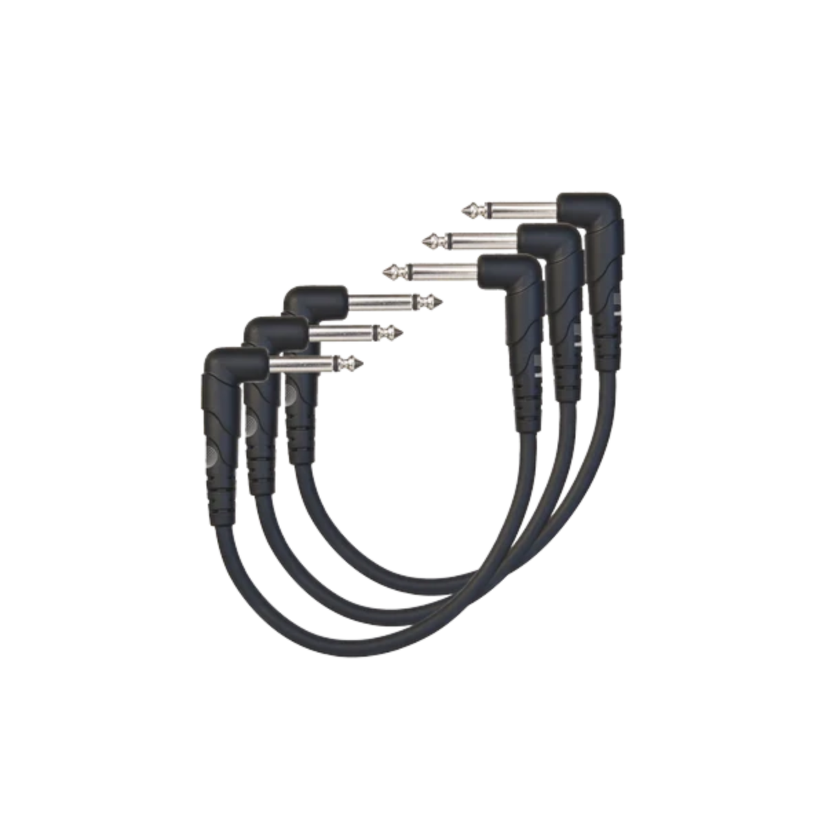 D'Addario 6" Classic Series Patch Cable - 3 pack
